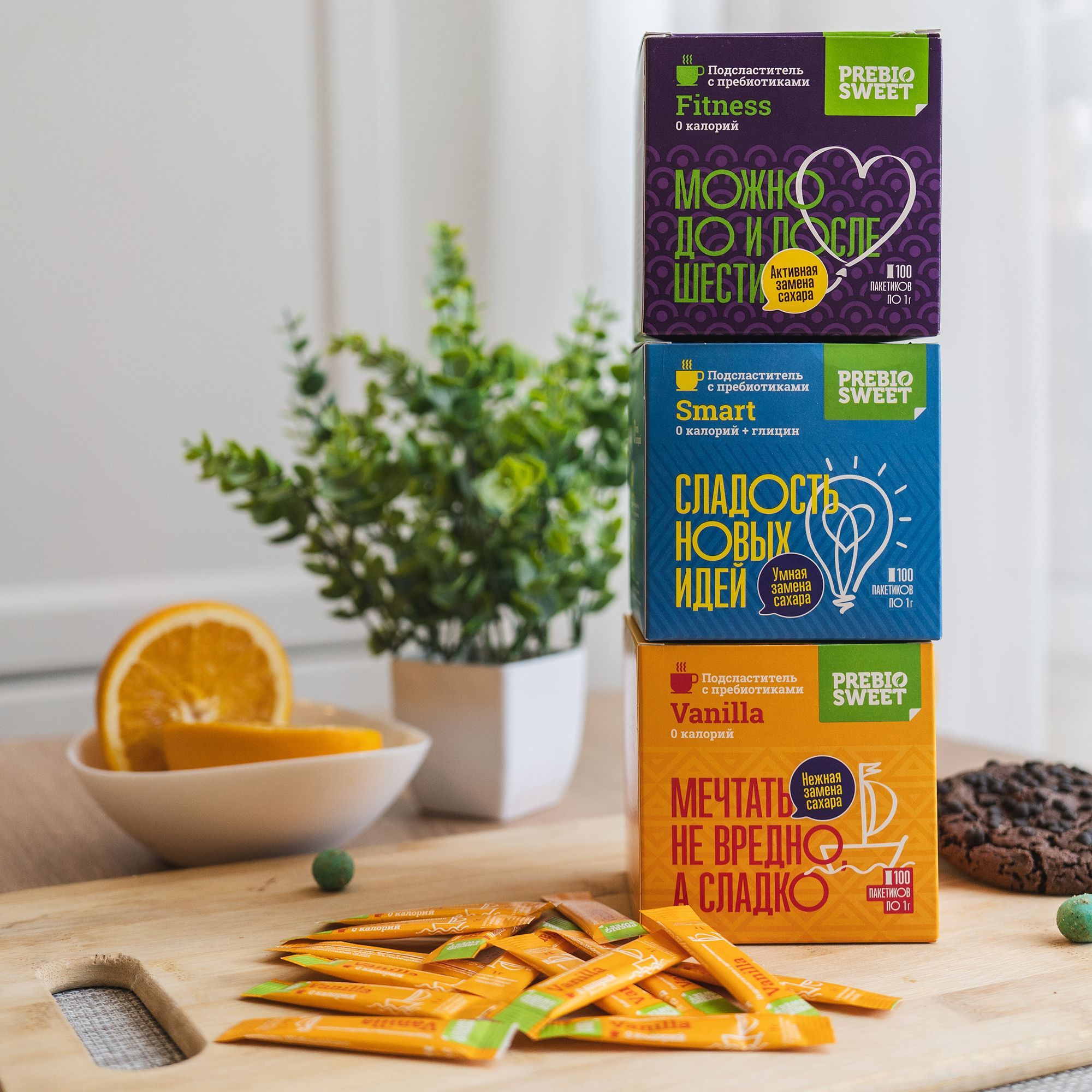Сахарозаменитель Смарт Prebiosweet Smart в саше стиках 100 шт - фото 7