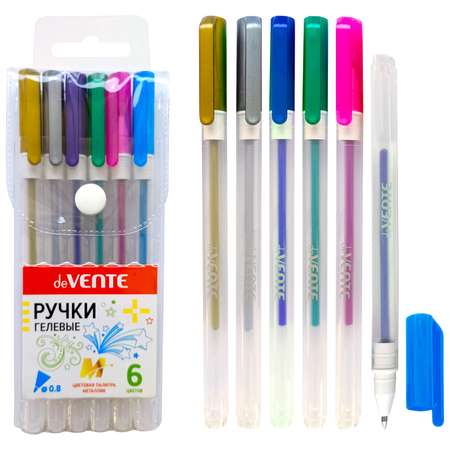 Ручка гелевая deVENTE 6 шт.
