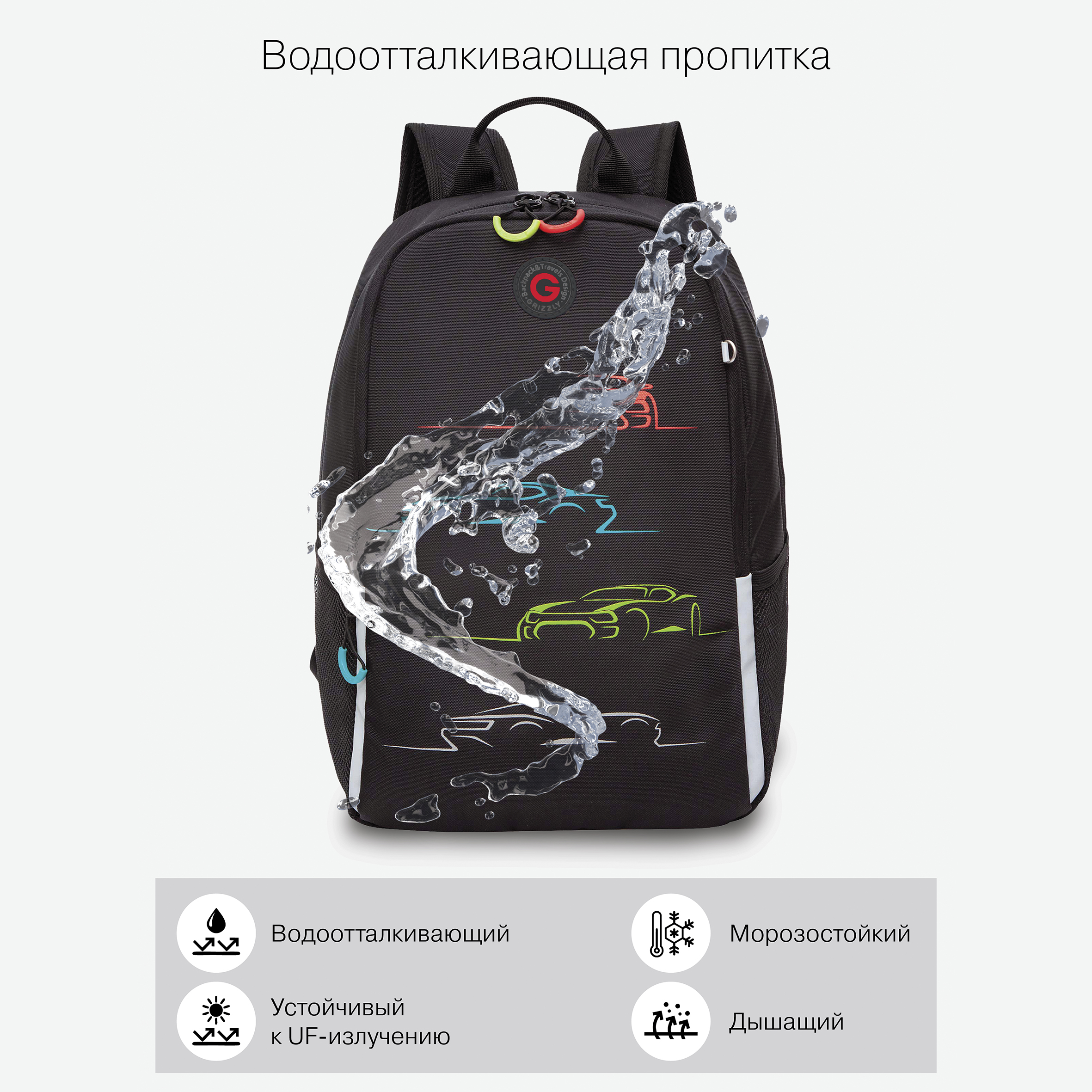 Рюкзак Grizzly Автомобили - фото 9