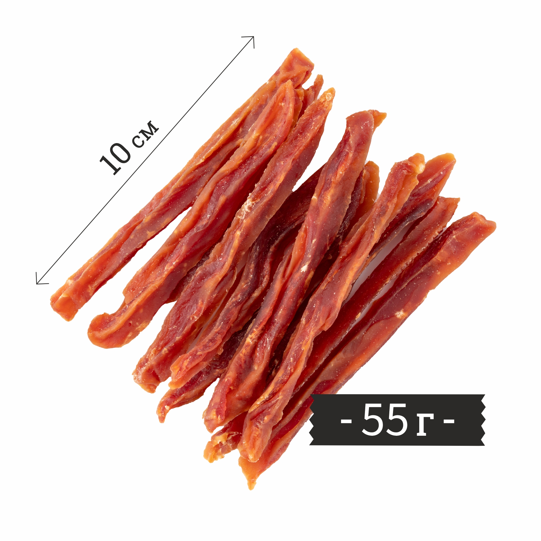 Лакомства для собак LIGHT BITES 55г Палочки из утиной грудки - фото 2