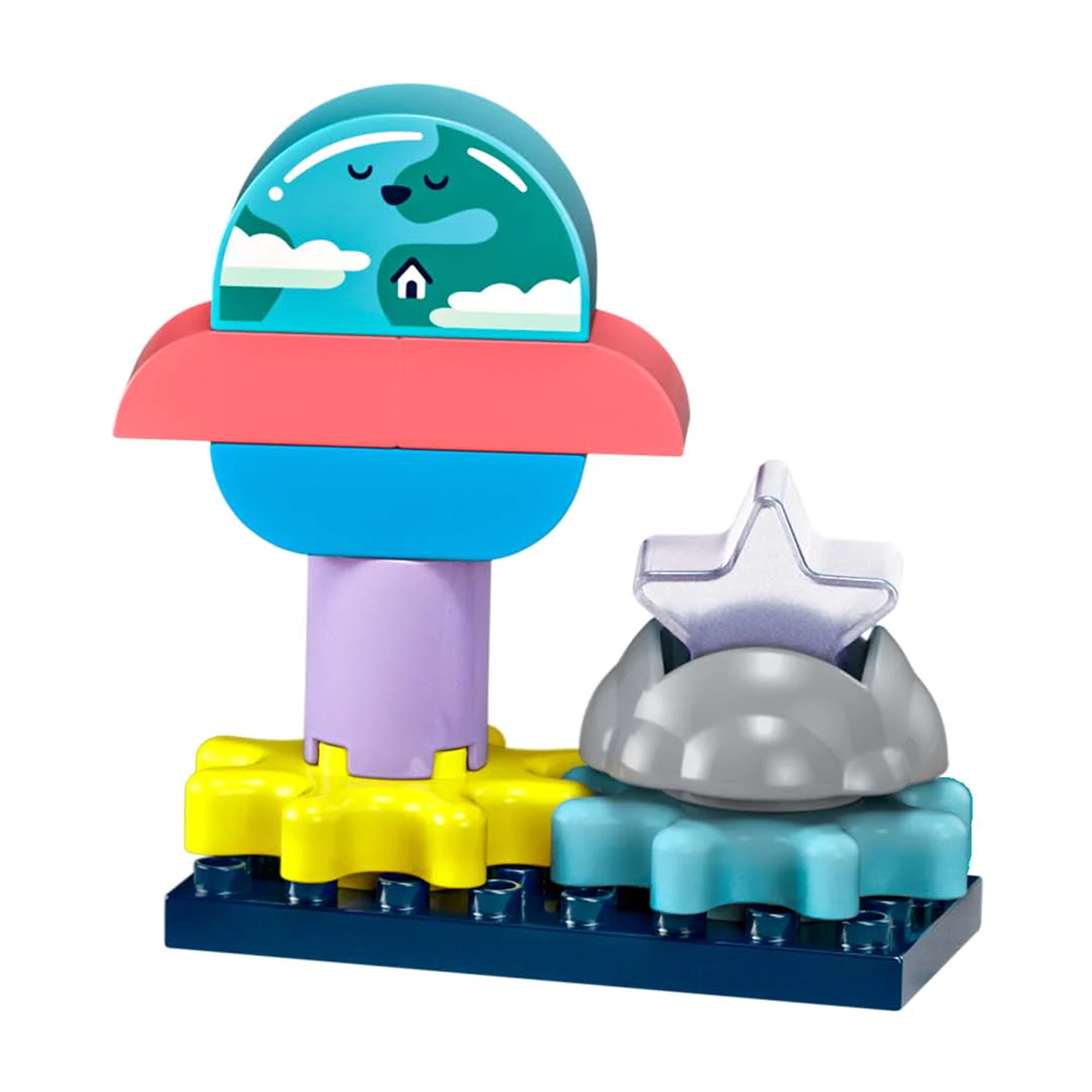 Конструктор LEGO DUPLO Приключение на космо шаттле блочный - фото 2