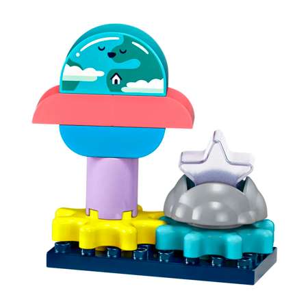 Конструктор LEGO DUPLO Приключение на космо шаттле блочный