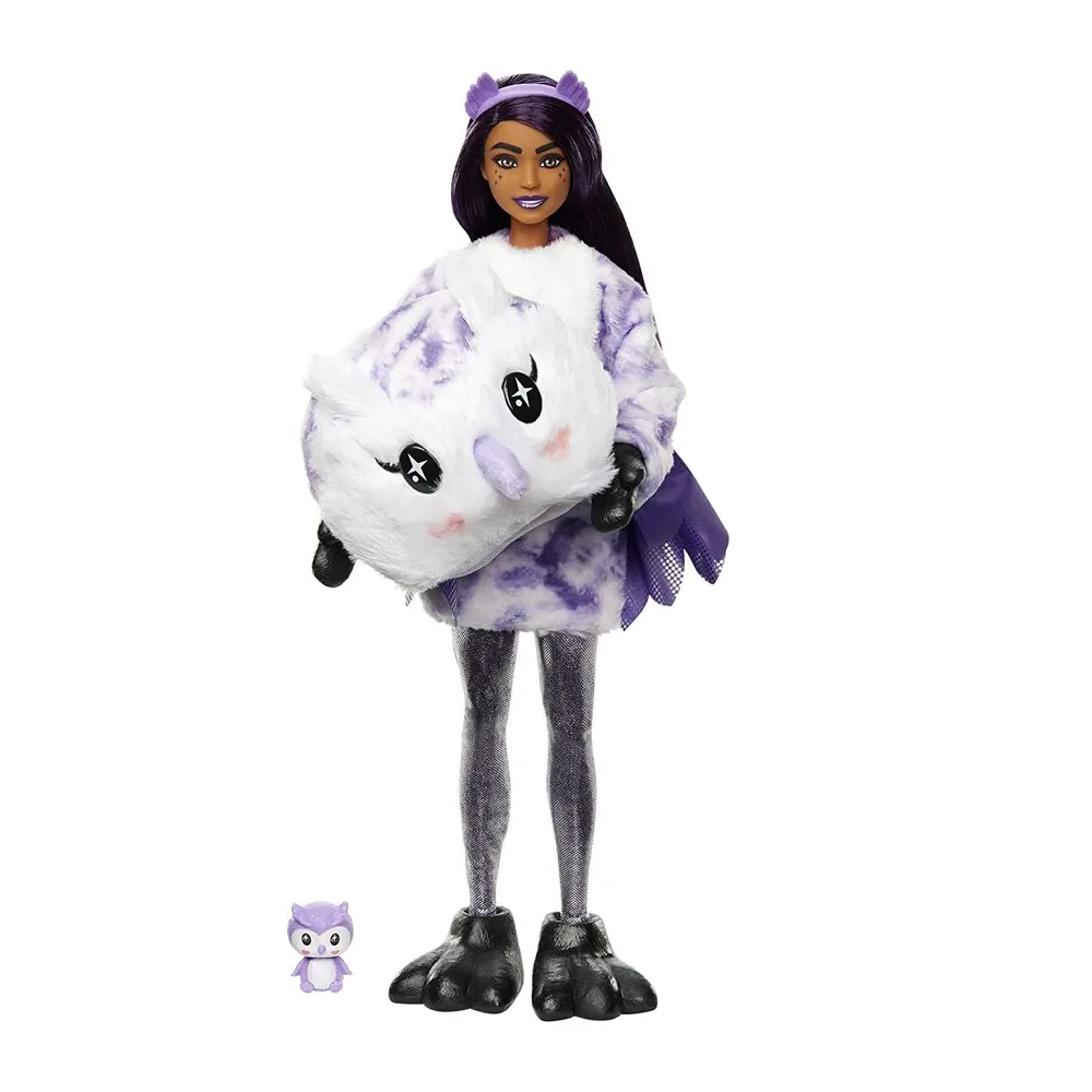 Кукла модельная Barbie Cutie Reveal Сова HJL62 - фото 4