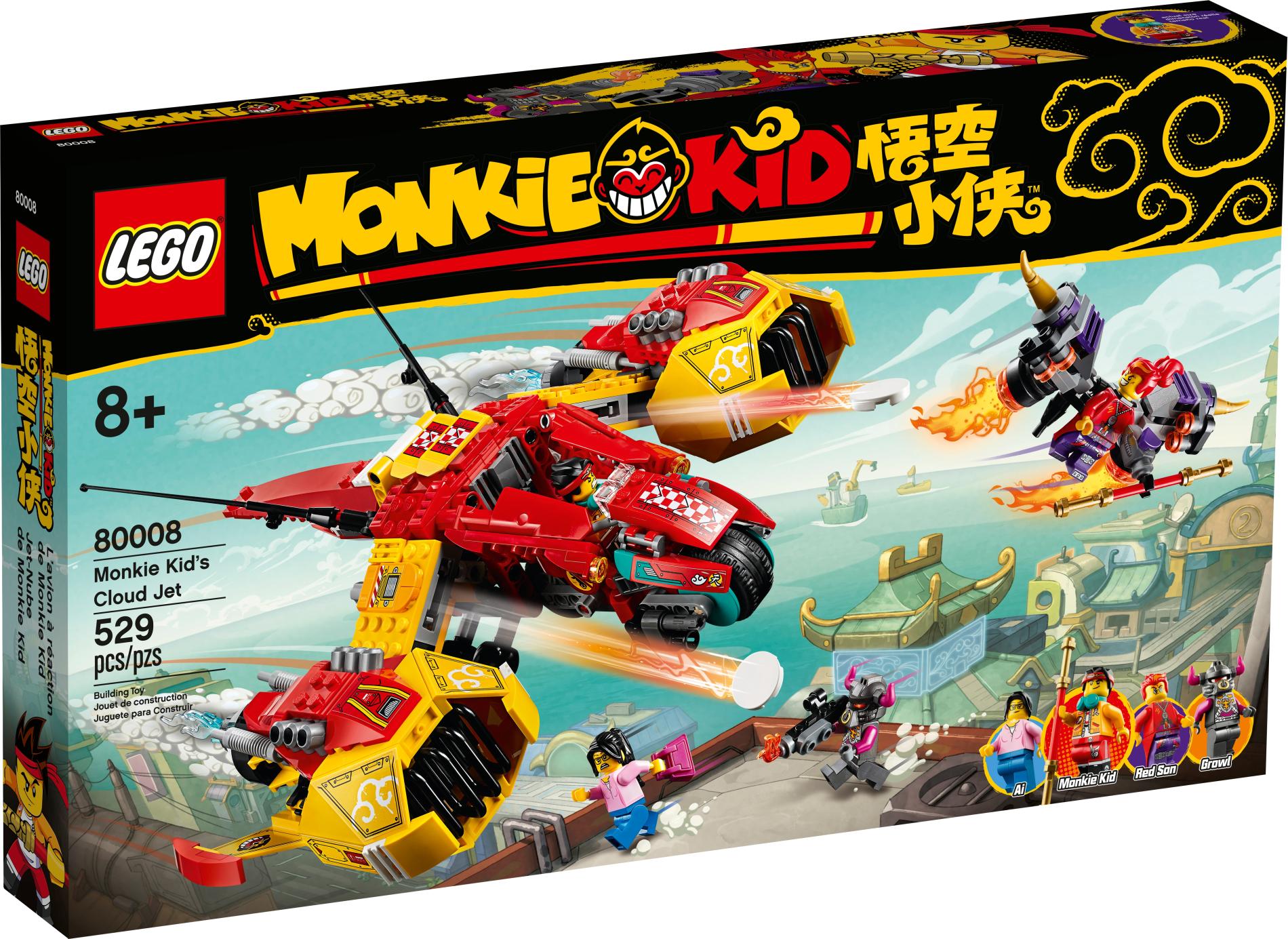 Конструктор LEGO Monkie kid 80008 529 дет. - фото 1