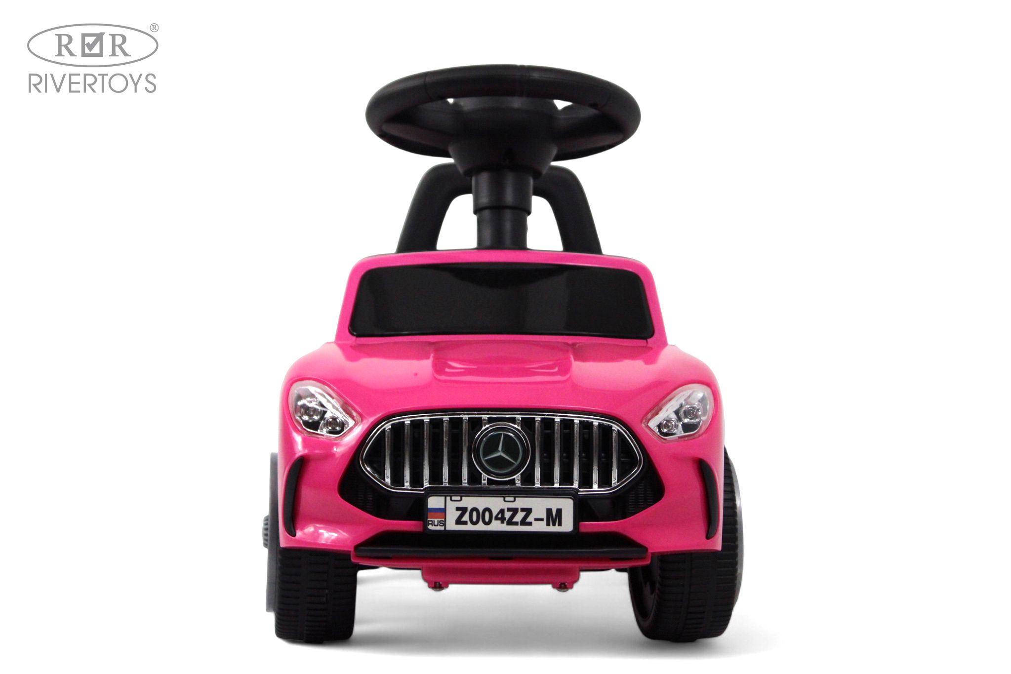 Каталка RIVERTOYS Z004ZZ-M-PINK розовый - фото 2