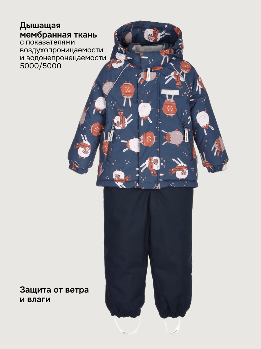 Куртка и полукомбинезон NIKASTYLE 7з0225 неви - фото 10