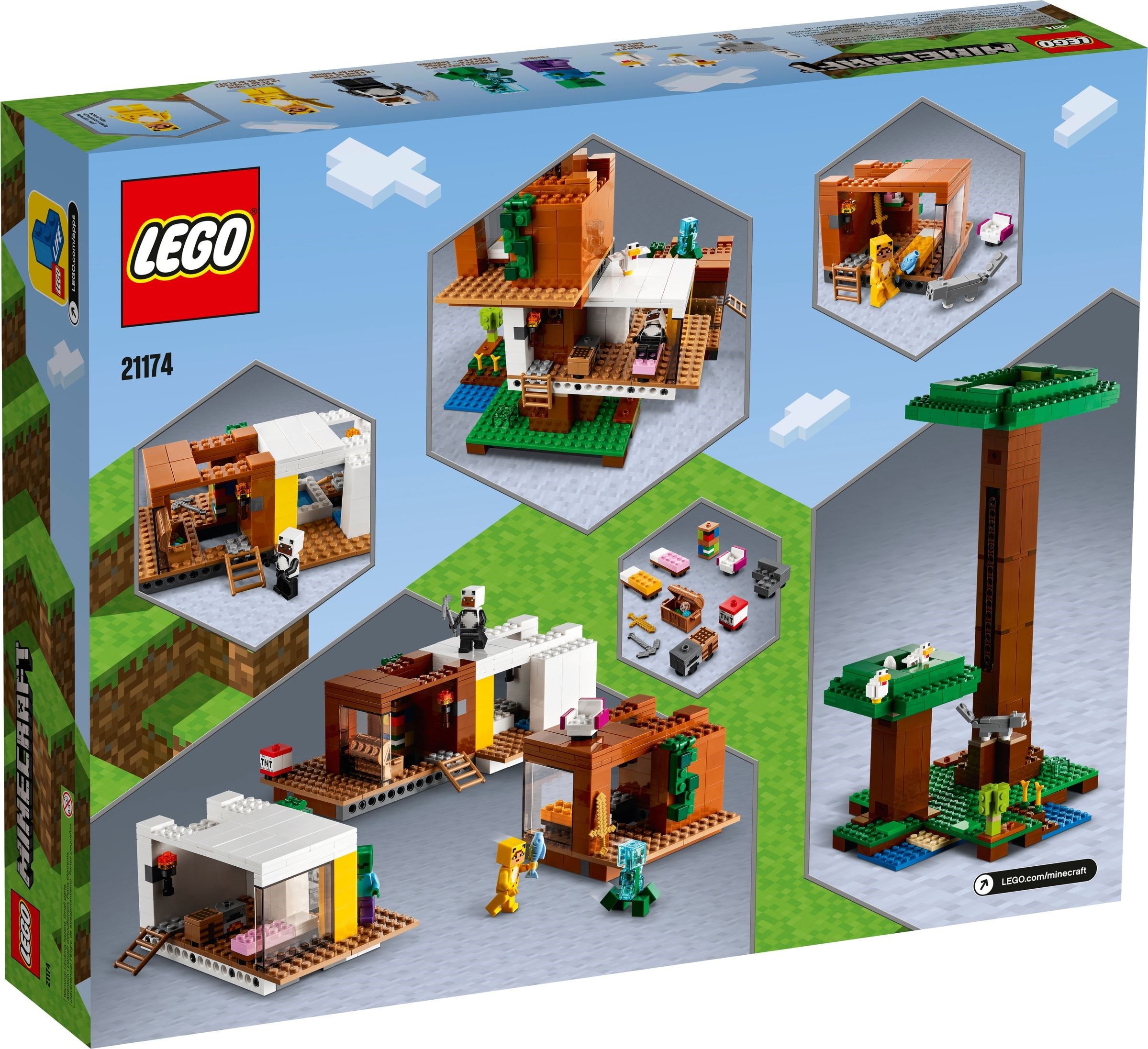 Конструктор LEGO Minecraft 21174 909 дет. - фото 2