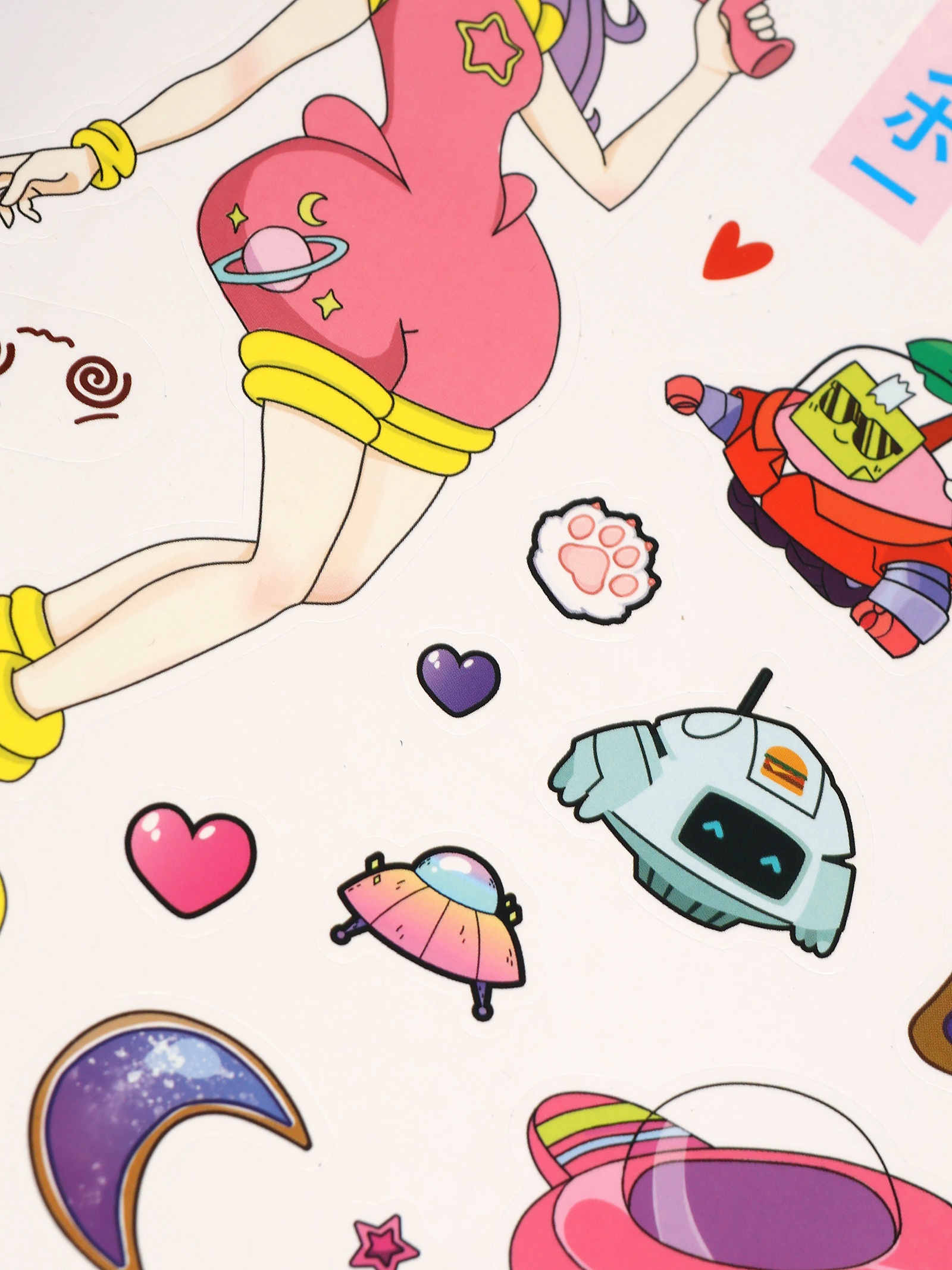 CYBER Буква-ленд anime coloring book - фото 7