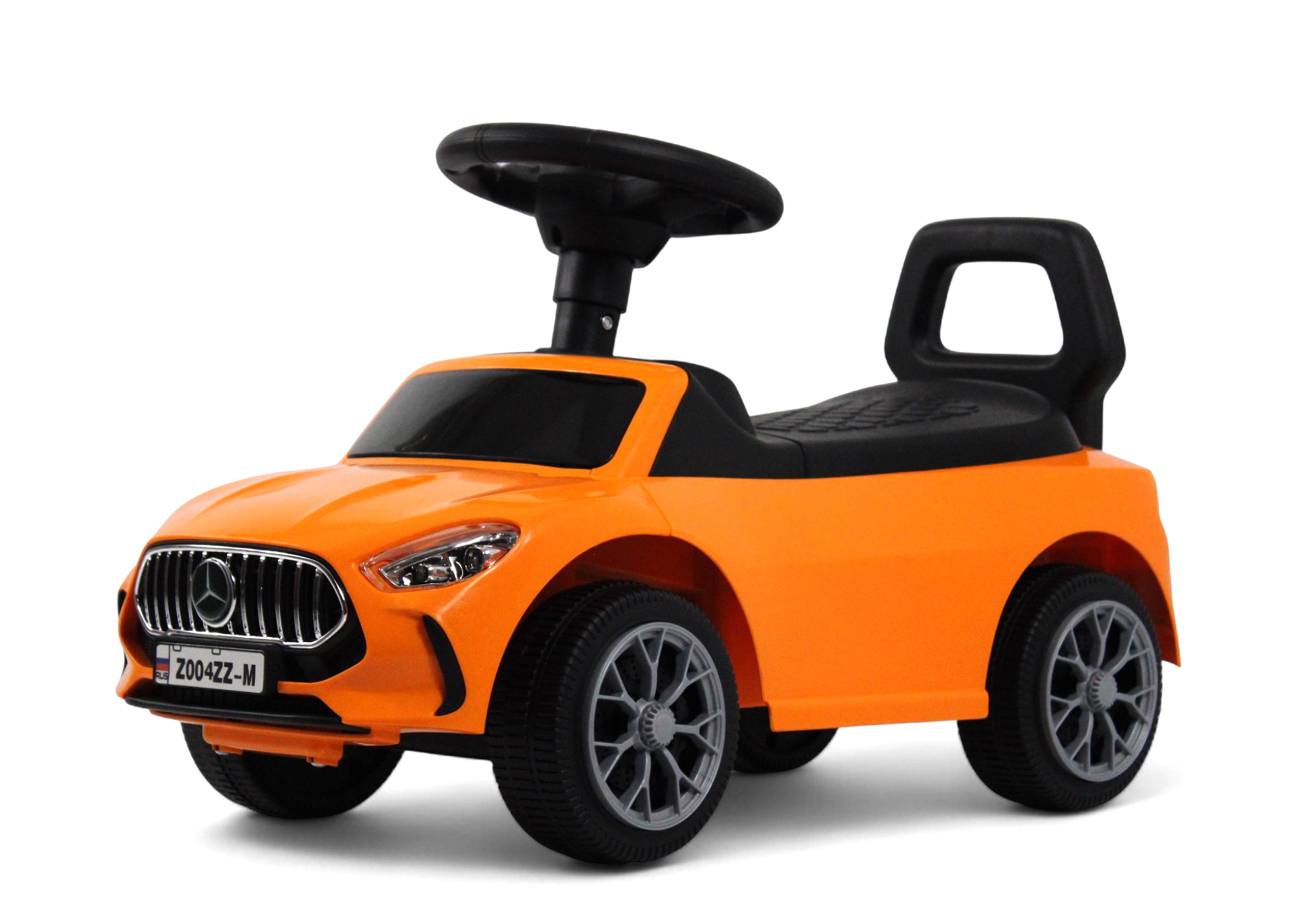 Каталка RIVERTOYS Z004ZZ-M-ORANGE оранжевый - фото 11