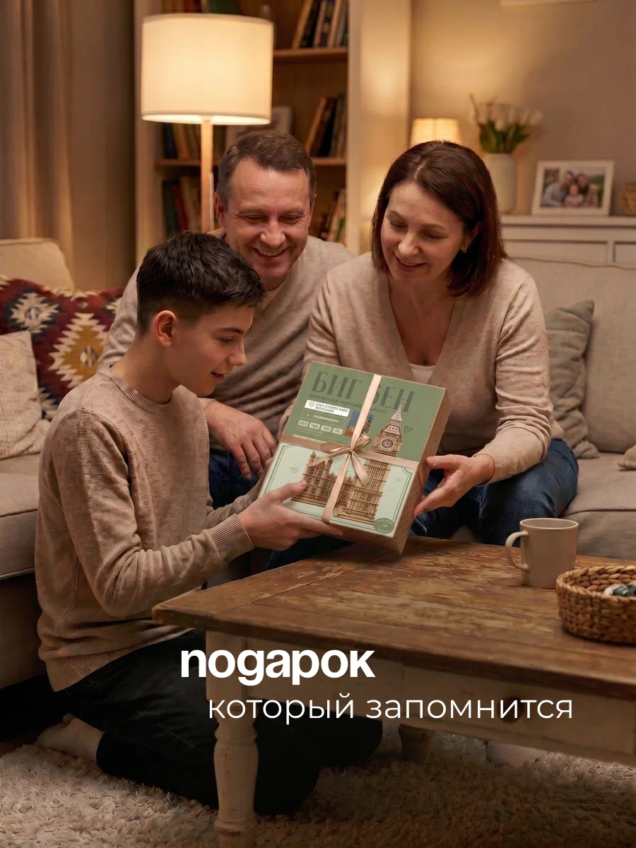 Сборная модель Dariwood Биг Бен Биг Бен - фото 4
