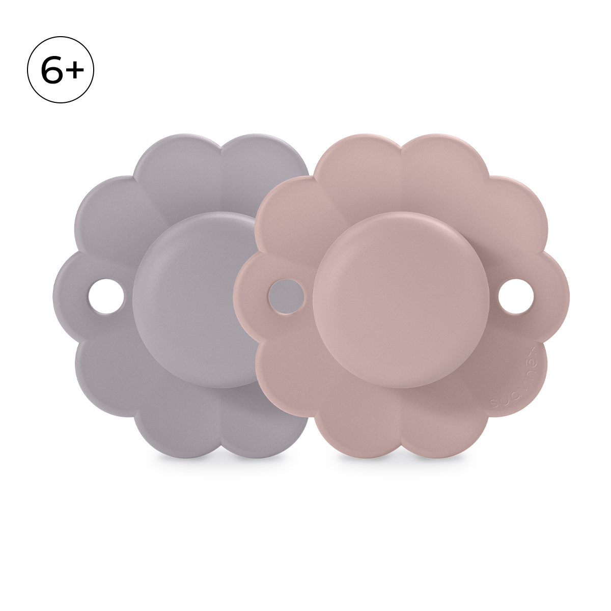 Пустышка Suavinex силикон ортодонтическая от 6 мес. 2 шт. - фото 1