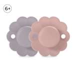 Пустышка Suavinex силикон ортодонтическая от 6 мес. 2 шт.