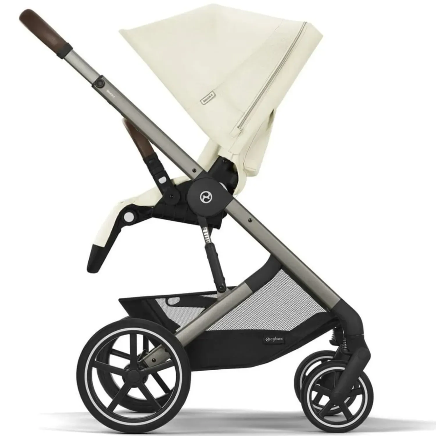 Коляска 2в1 Cybex Balios S Lux TPE бежевый - фото 8