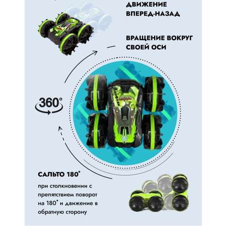 Автомобиль РУ BalaToys Перевертыш