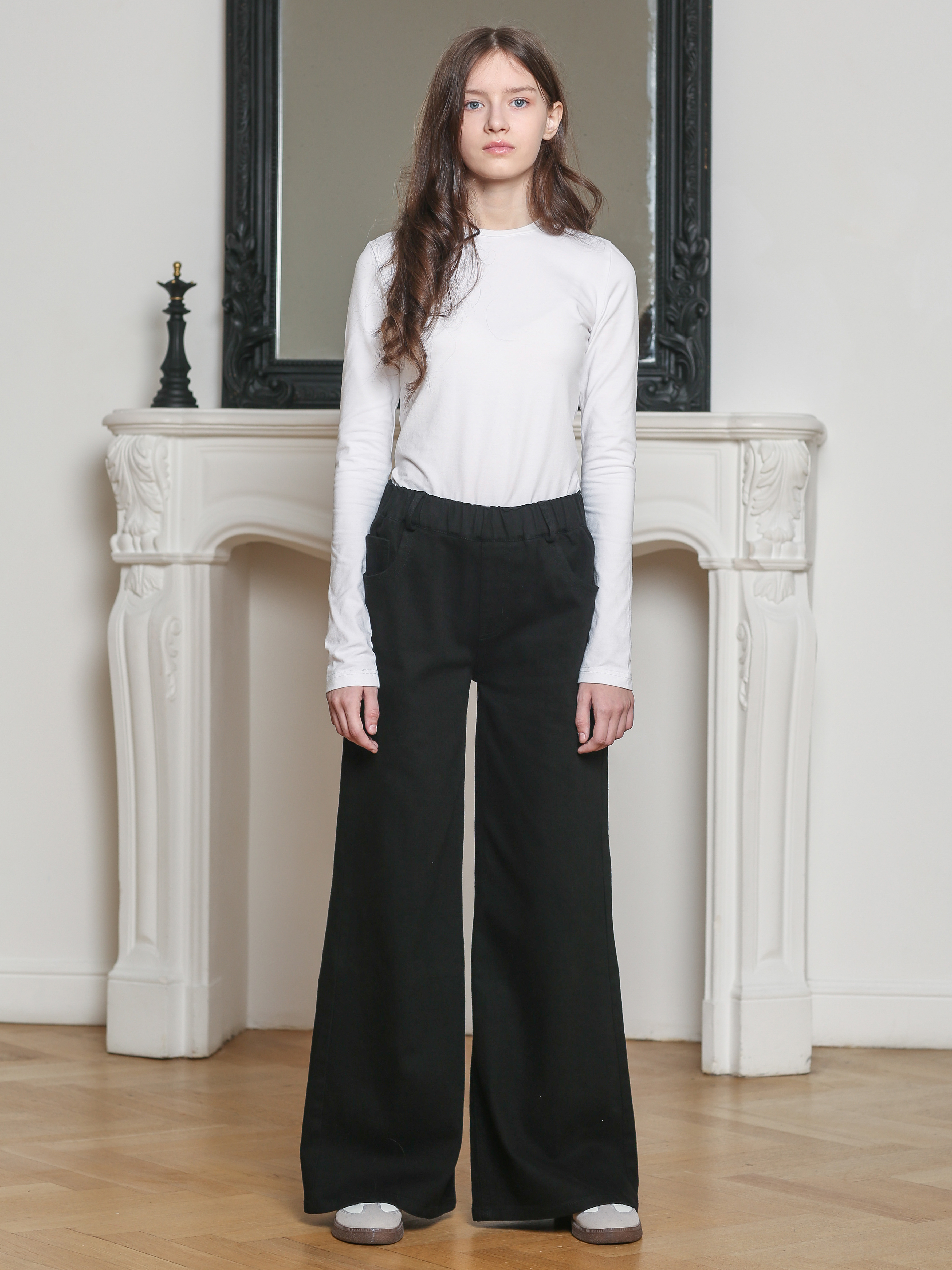 Джинсы-палаццо СИНИЙ МИР R35-IL - фото 14