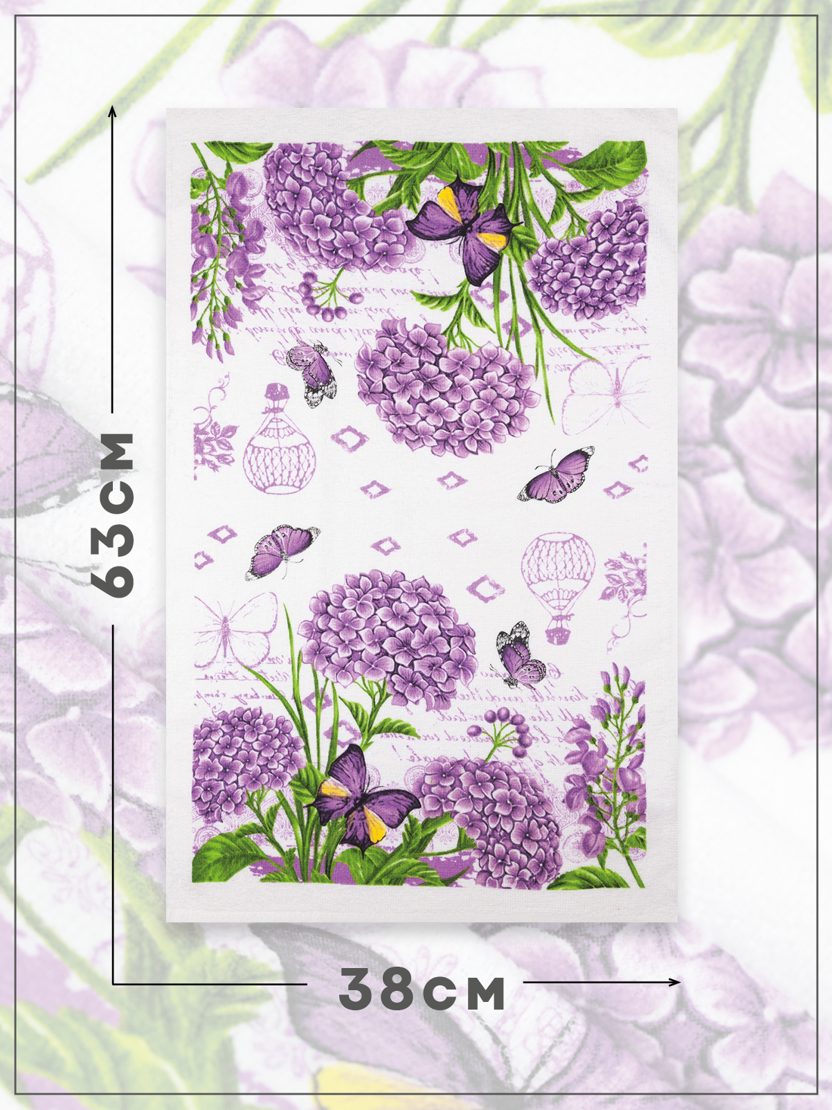 Комплект полотенец кухонных Wellness Роза Набор_3 - фото 5