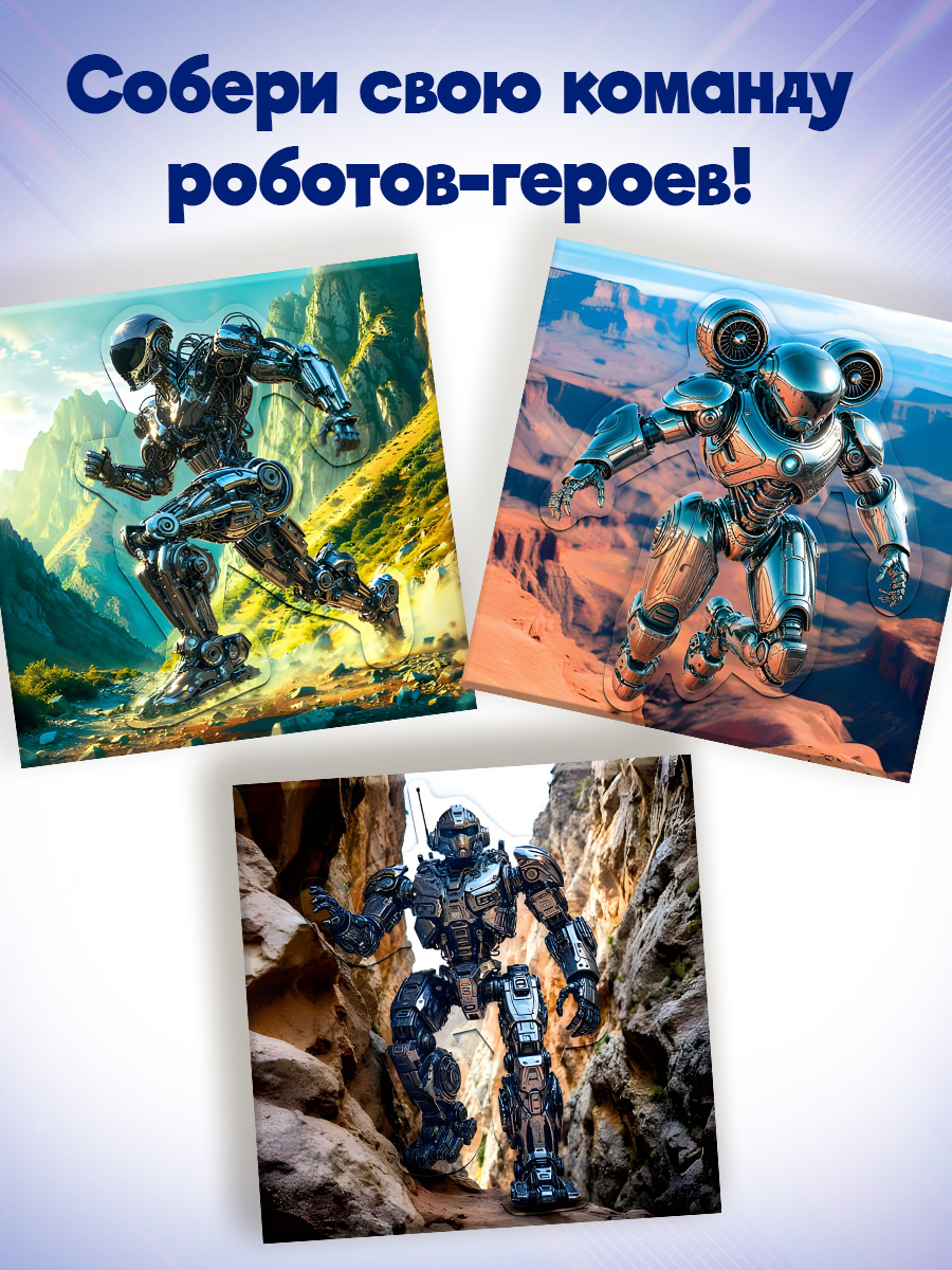 Мозаика Дрофа-Медиа Роботы-Герои - фото 7