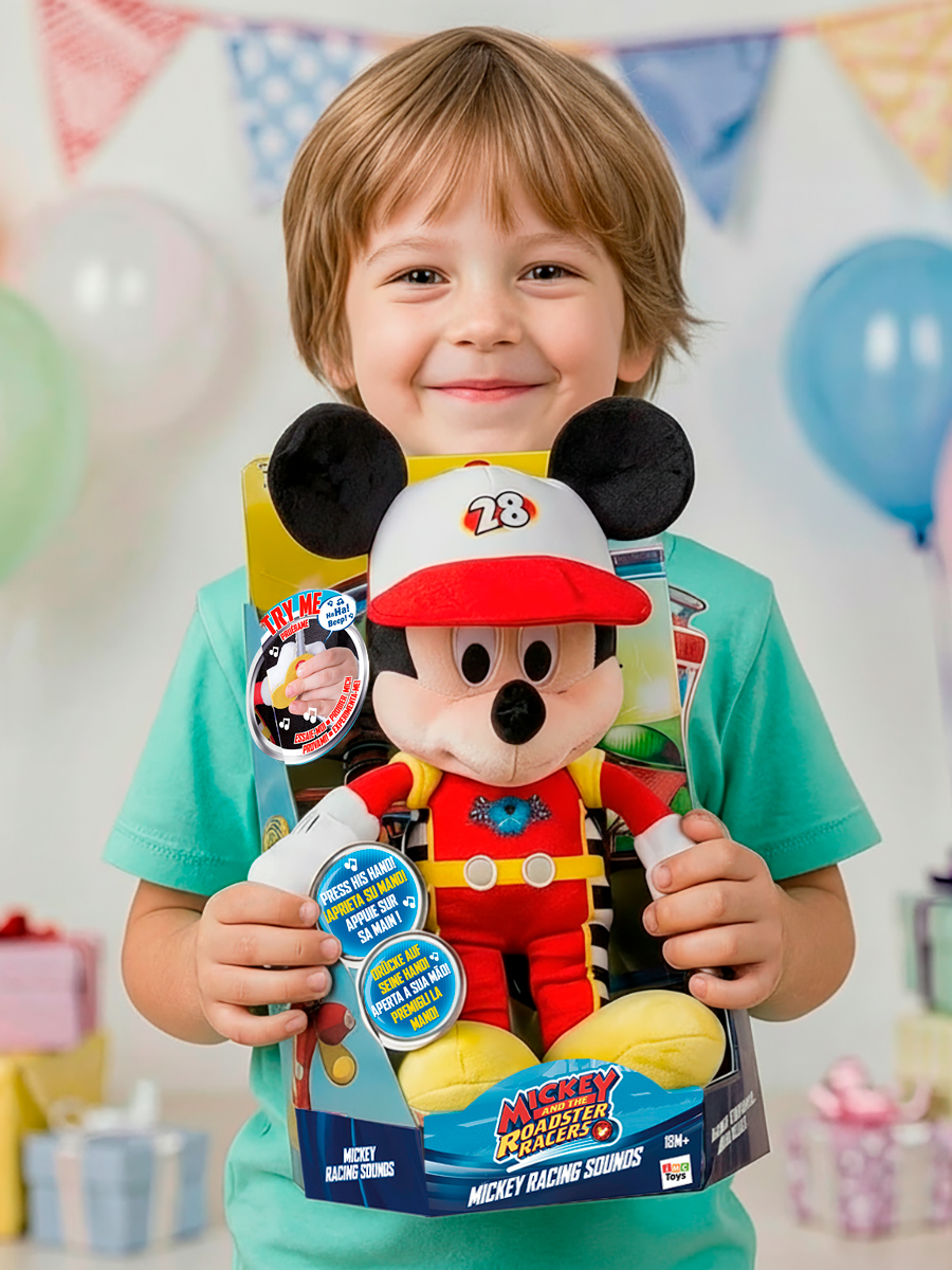 Мягкая игрушка Disney Микки Маус 34 см - фото 7