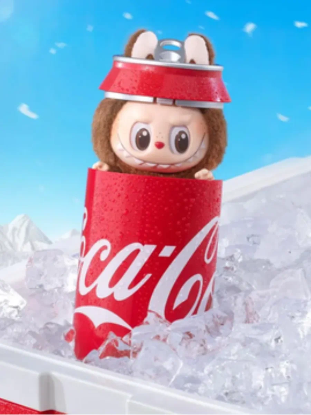 Мягкая игрушка Smart Лабубу Labubu в банке Cola 15 см - фото 11