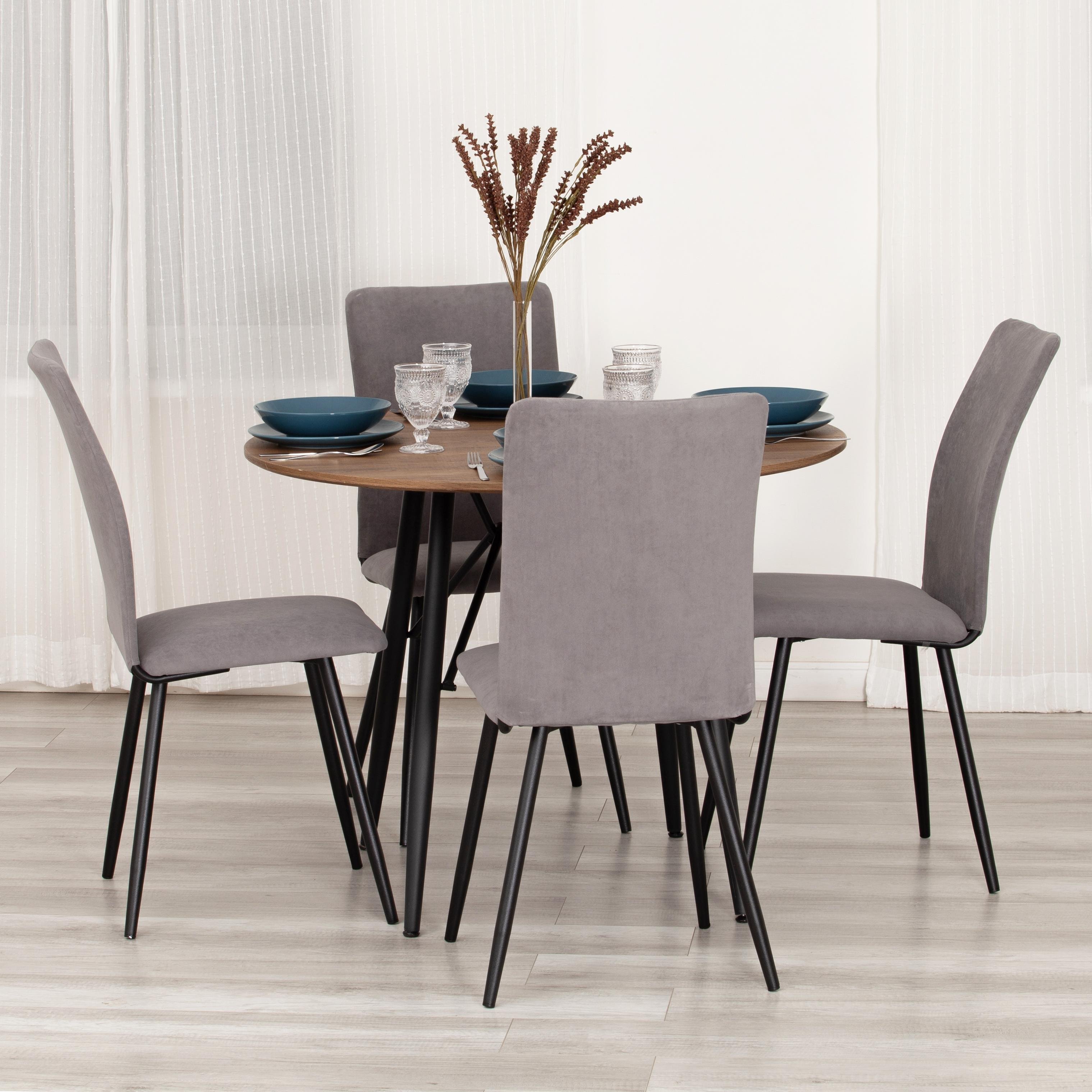 Стул TETCHAIR La Rousse велюр, серый - фото 11