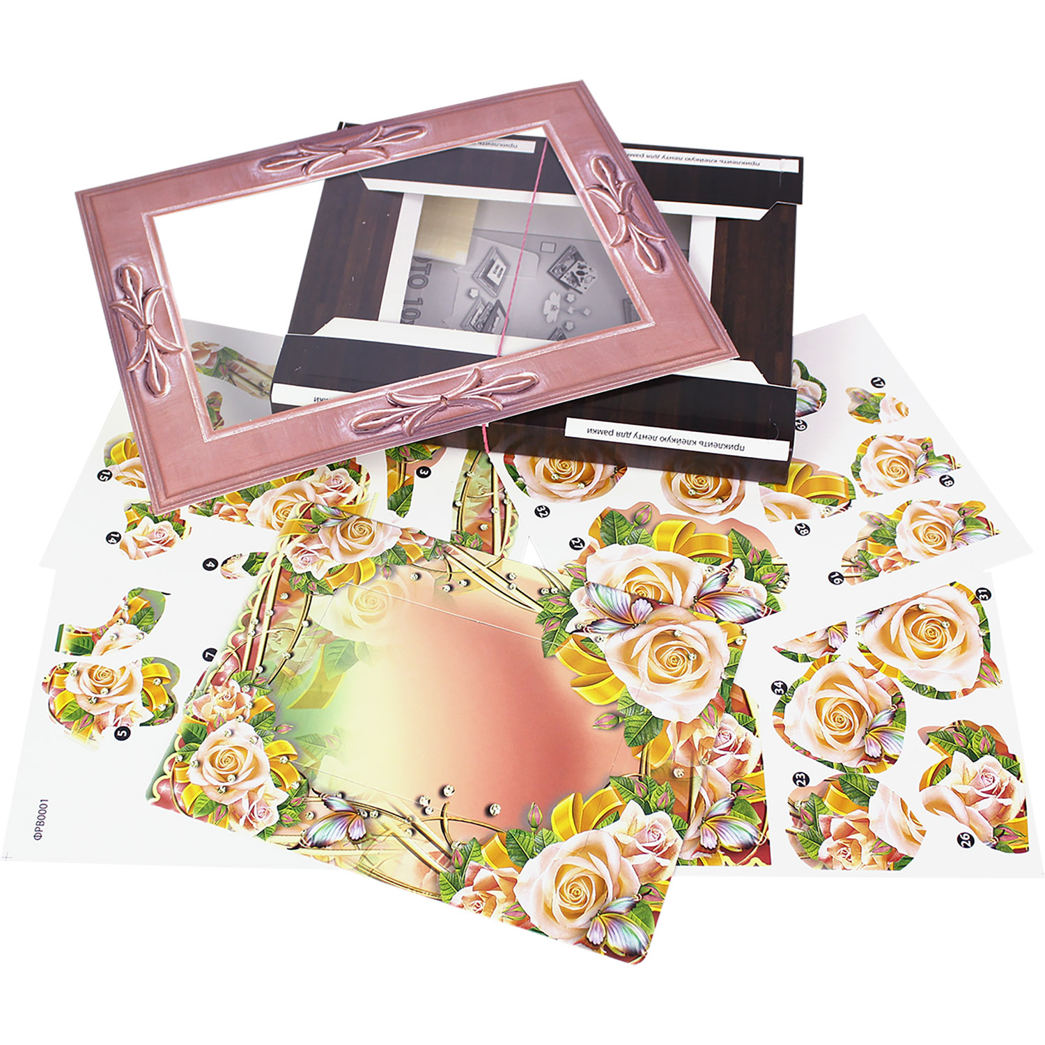 Набор для творчества VIZZLE аппликация Торжество - фото 3