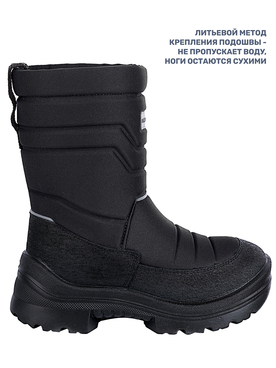 Дутики NIKASTYLE 16з30225 черный - фото 6