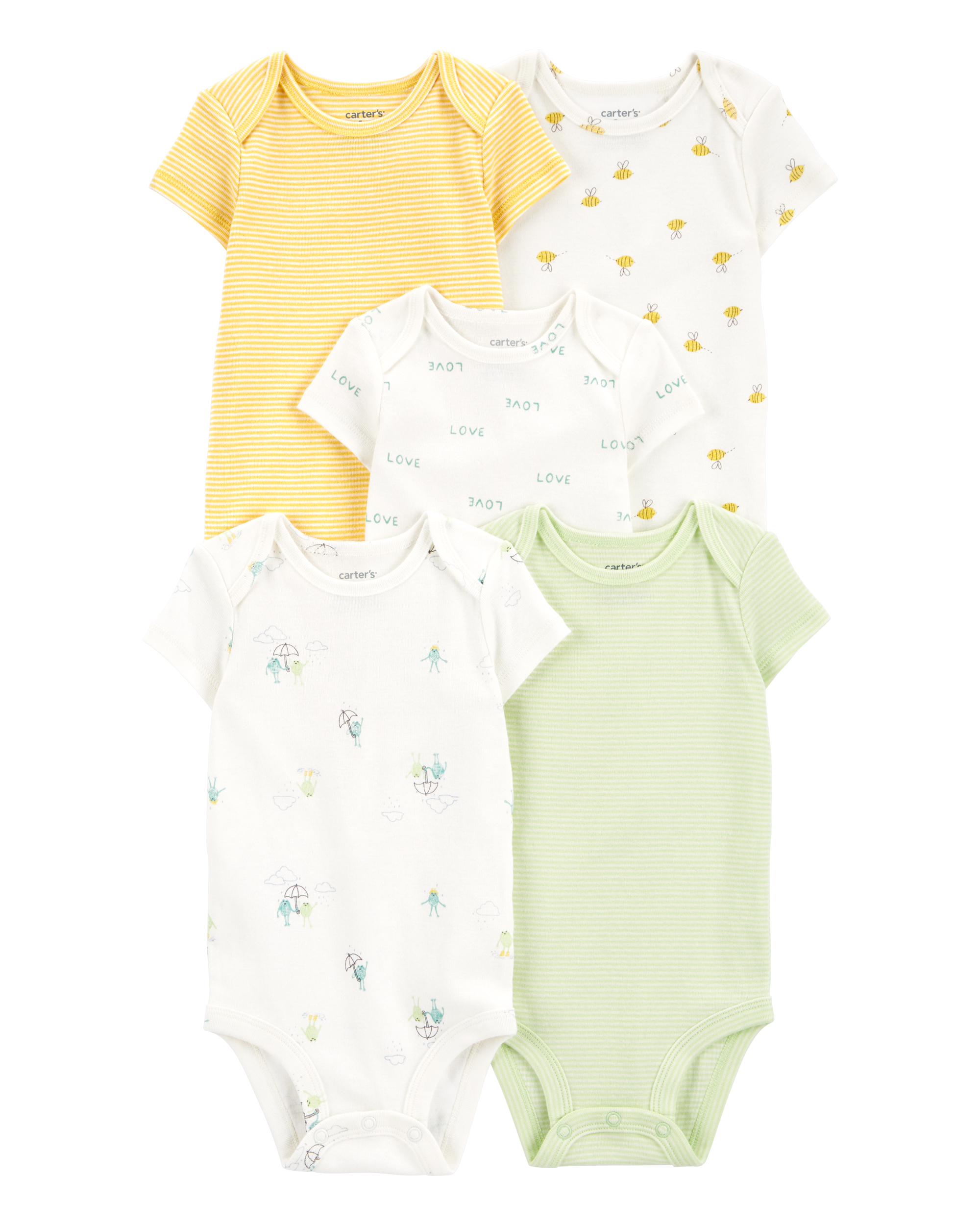 Боди 5 шт Carters 1S790610 - фото 1