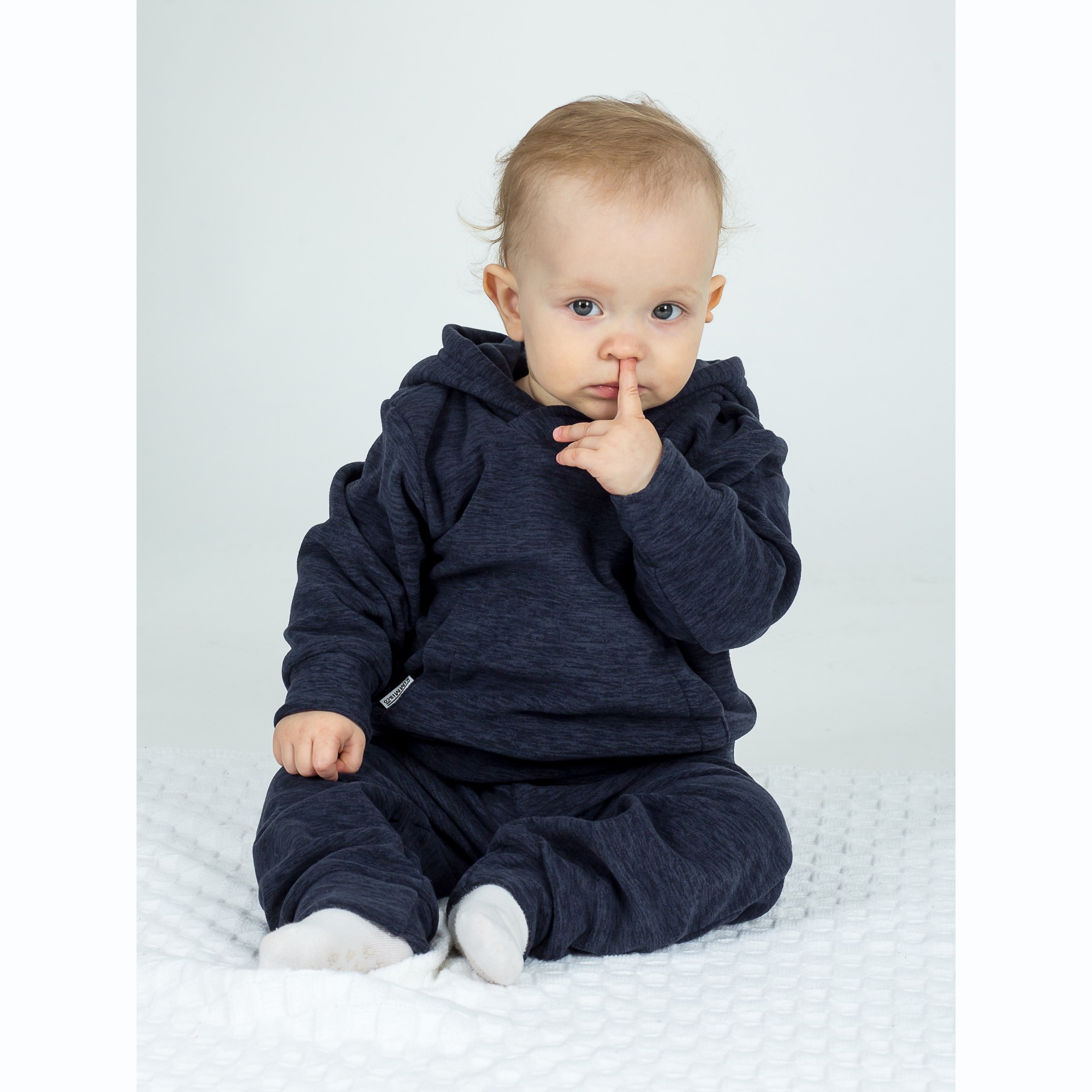 Костюм KiMMi Baby КБ-13087043Дкт т.синий - фото 1