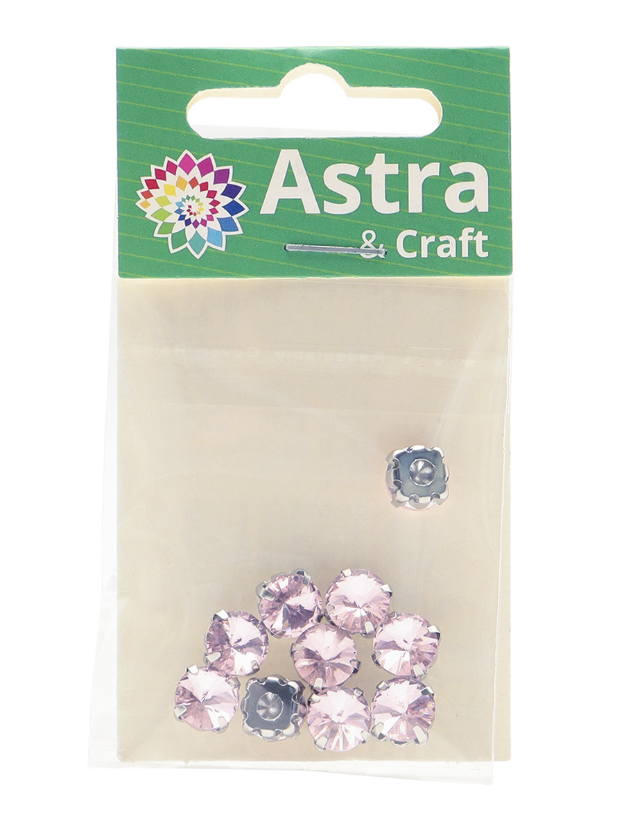 Набор для творчества Astra Craft бисер Хрустальные стразы - фото 7