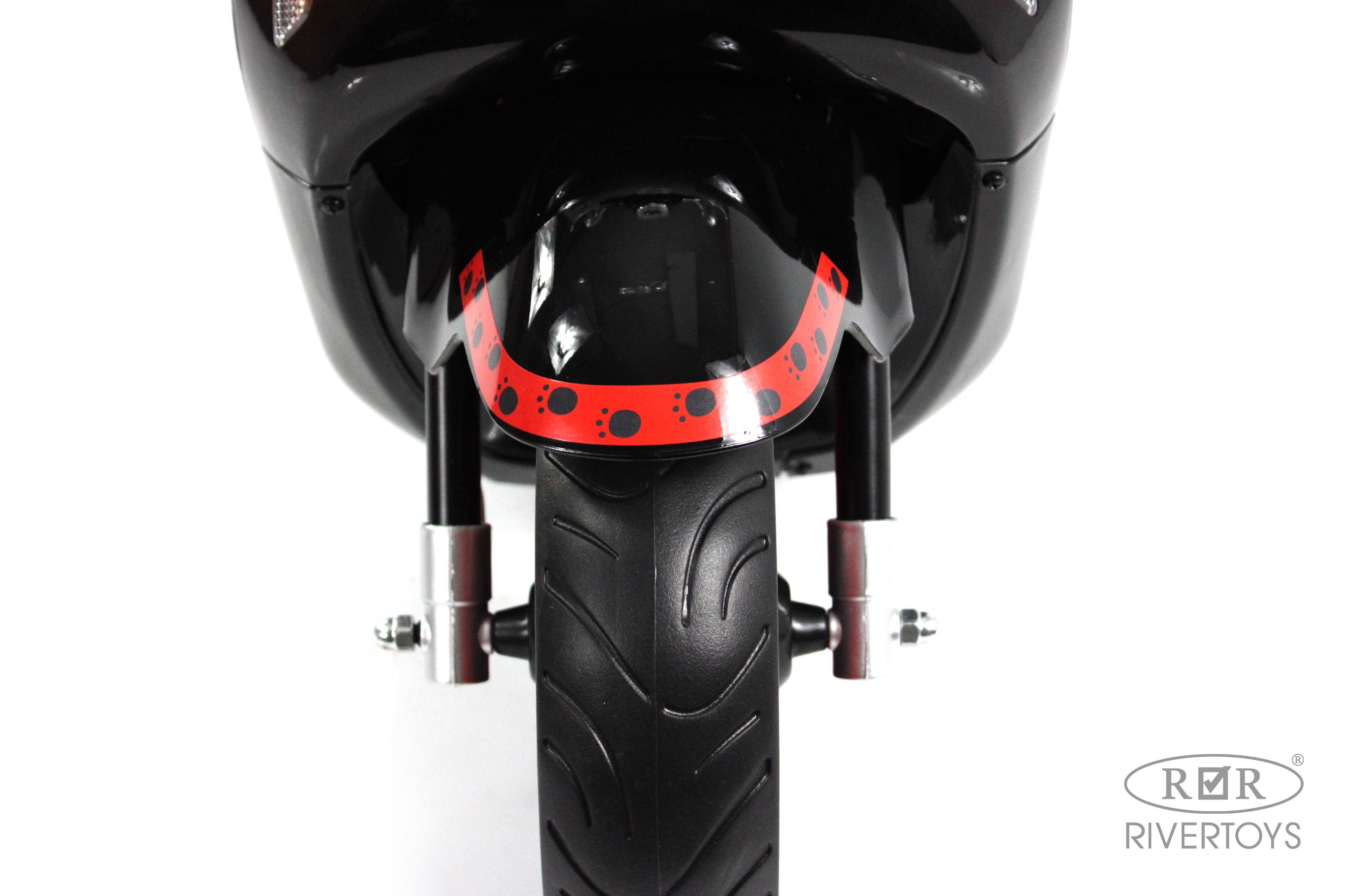 Электромобиль RIVERTOYS Z555ZZ-BEIGE-RED - фото 14