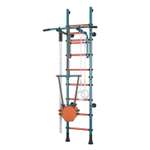 Детский спортивный комплекс Polini kids Sport Turbo пристенный Бирюзовый