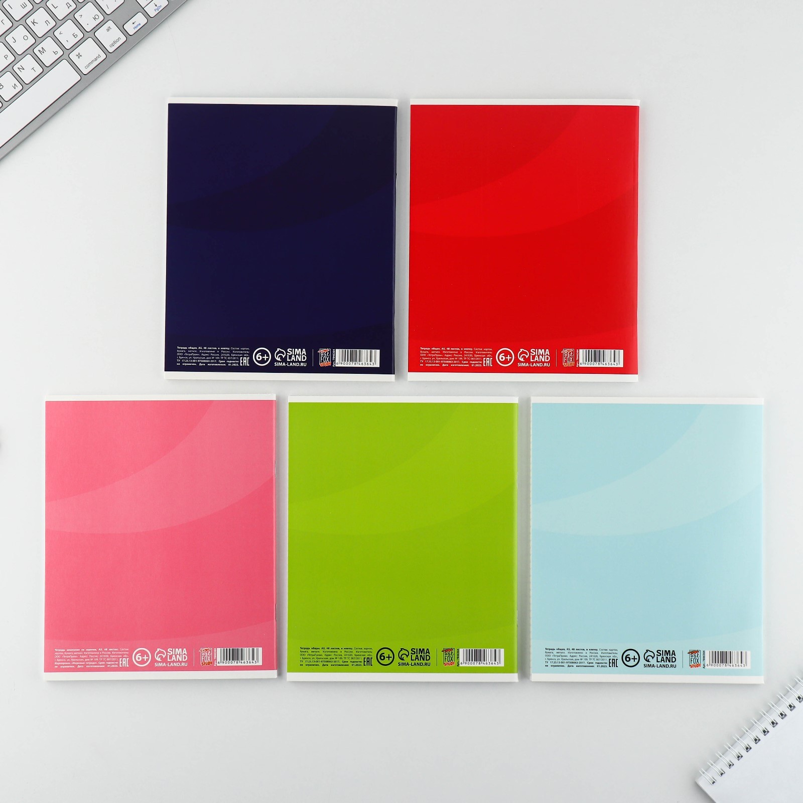 Тетрадь ArtFox STUDY клетка - фото 2