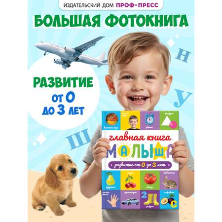 Развивающая Проф-Пресс Главная книга малыша от 0 до 3 лет