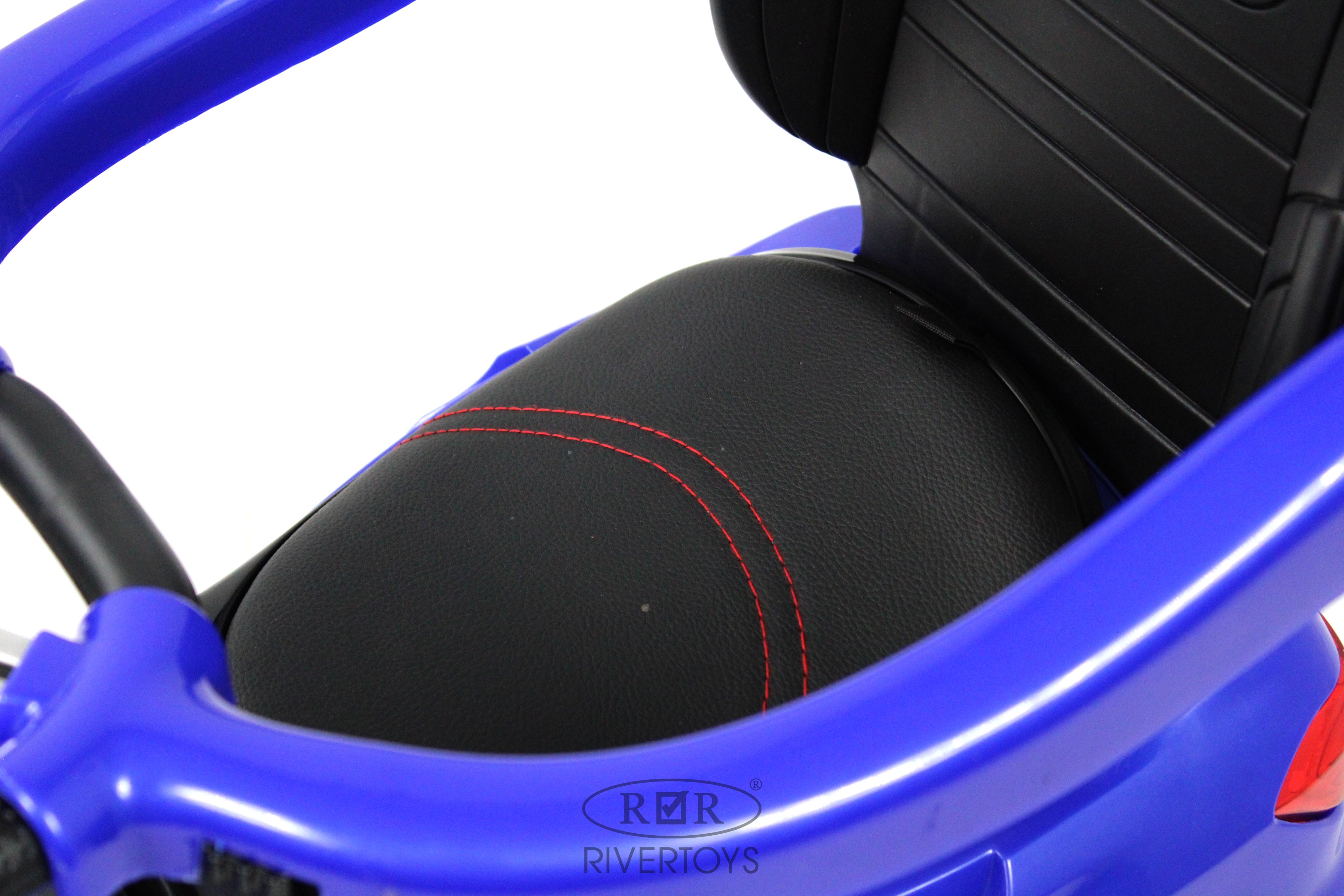 Электромобиль RIVERTOYS Mercedes A888AA-H-BLUE - фото 27