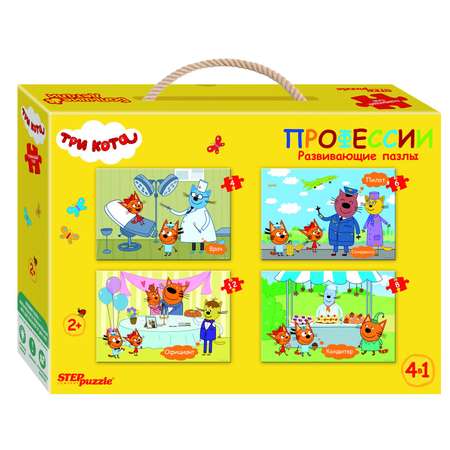 Пазл Step Puzzle Три кота классический