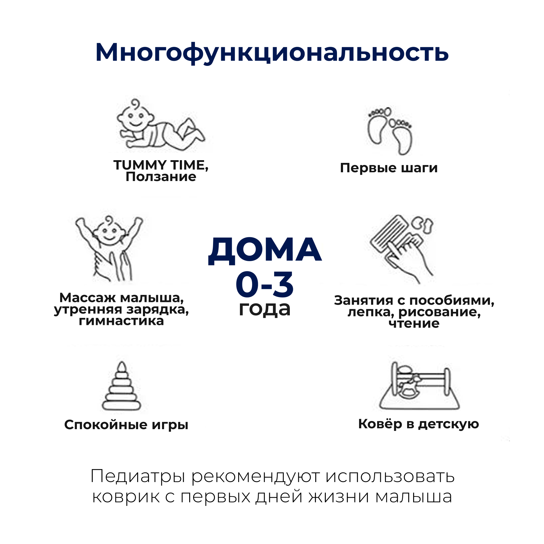 Коврик двухсторонний Parklon Prime Living Неразлучные друзья 150x200x1 см - фото 7