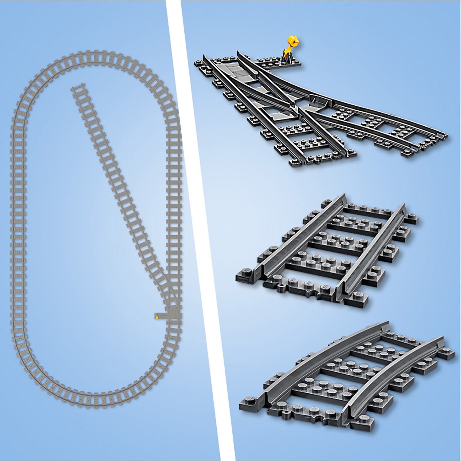 Конструктор LEGO City Trains Товарный поезд - фото 8
