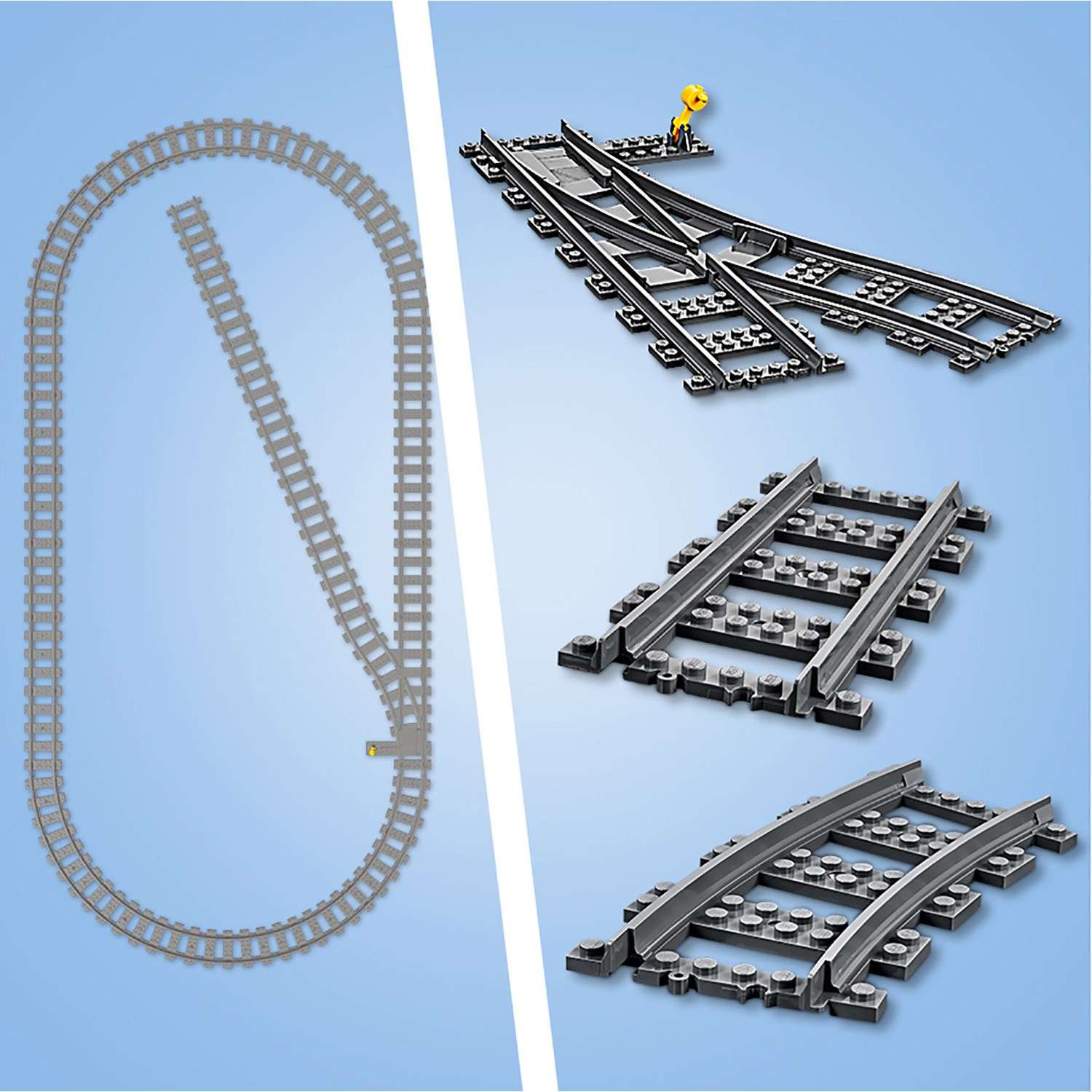 Конструктор LEGO City Trains Товарный поезд - фото 8