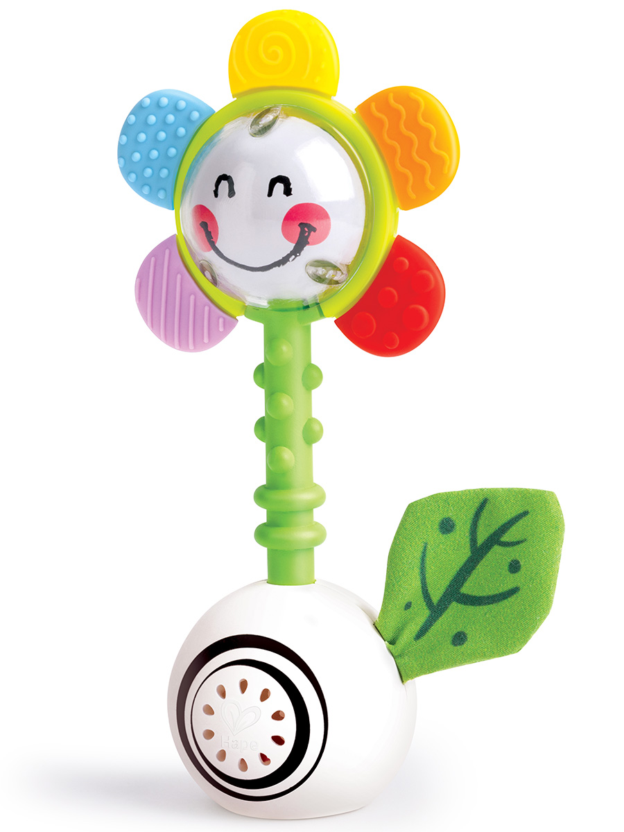 Игрушка Hape погремушка Погремушка светящийся цветок - фото 8