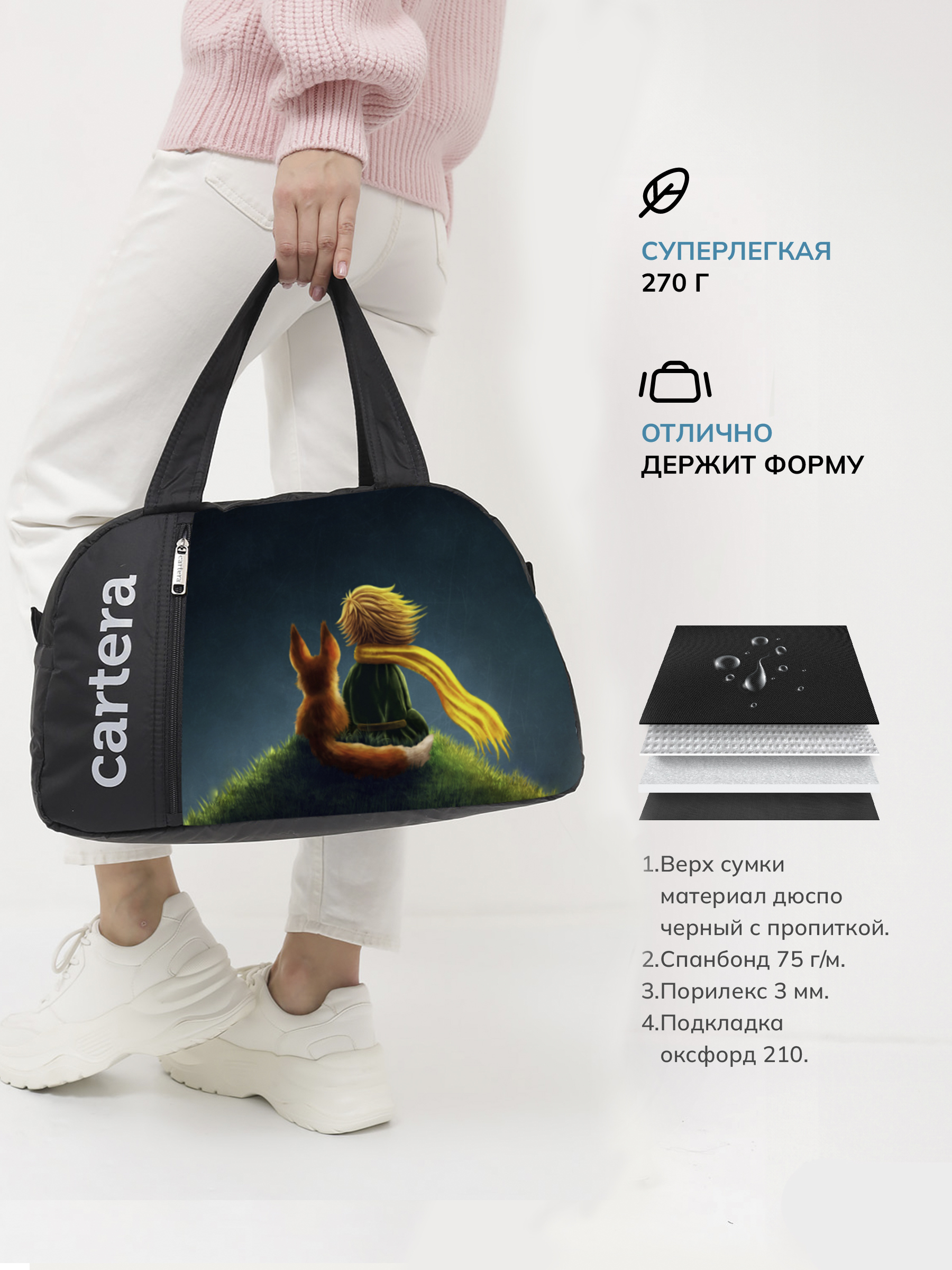 Спортивная сумка Cartera Детская плечевая - фото 4
