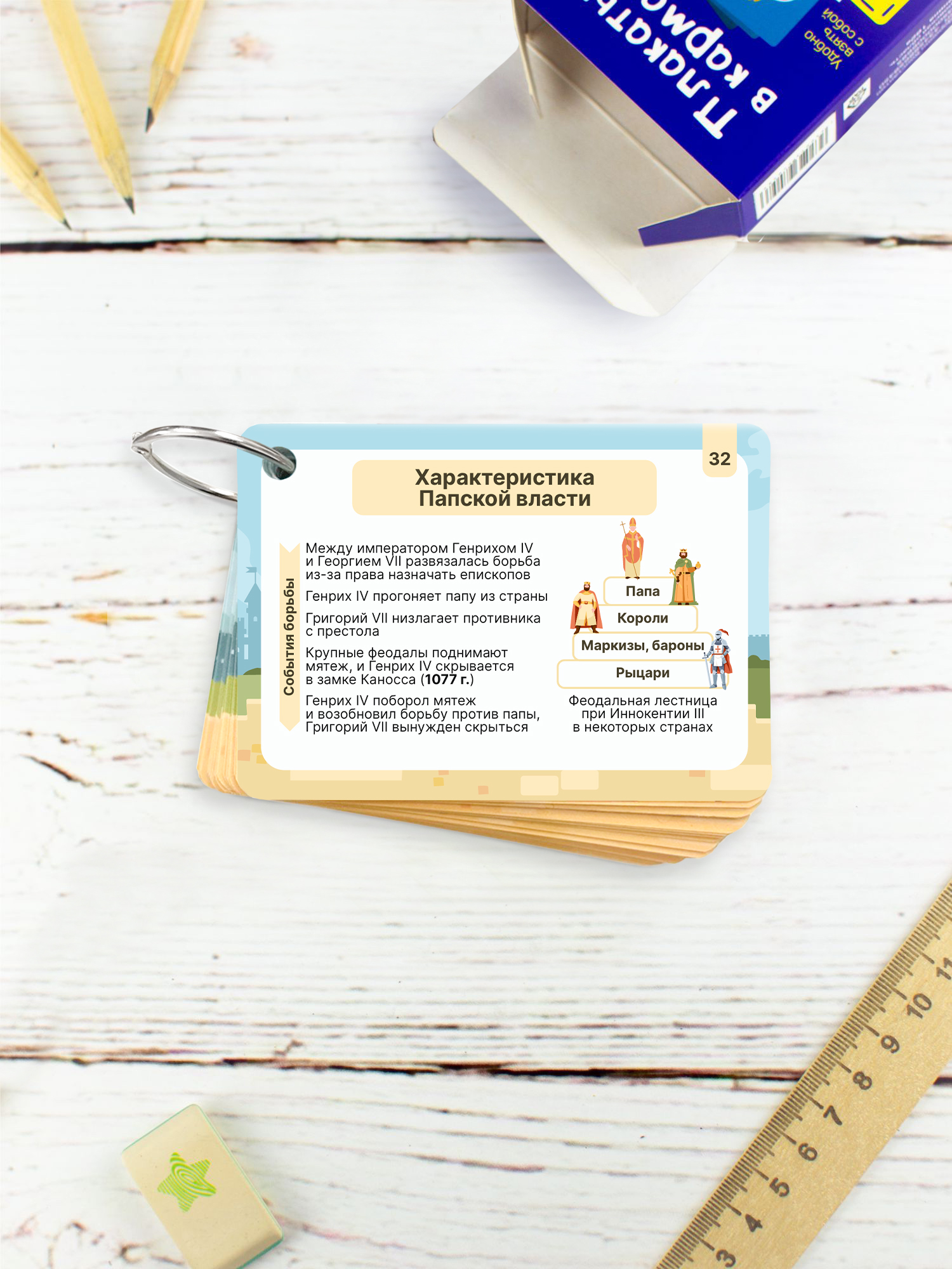 Карточки Выручалкин История 6 класс - фото 5