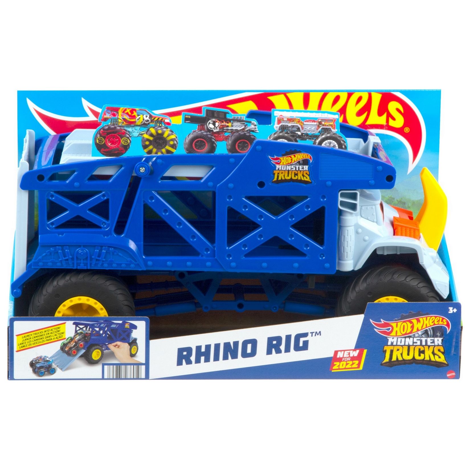 Грузовик Hot Wheels Рино Риг HFB13 - фото 2