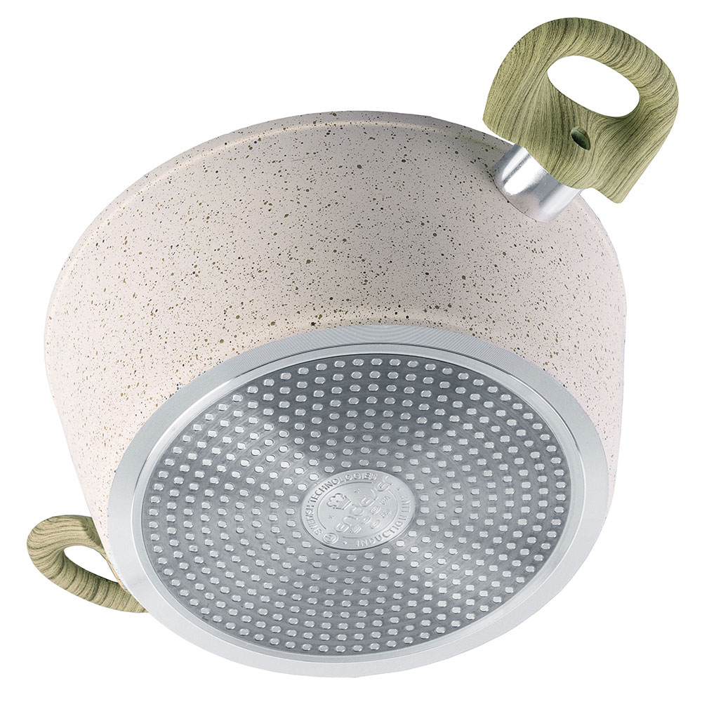 Кастрюля ENDEVER Stone-Beige-24C - фото 3