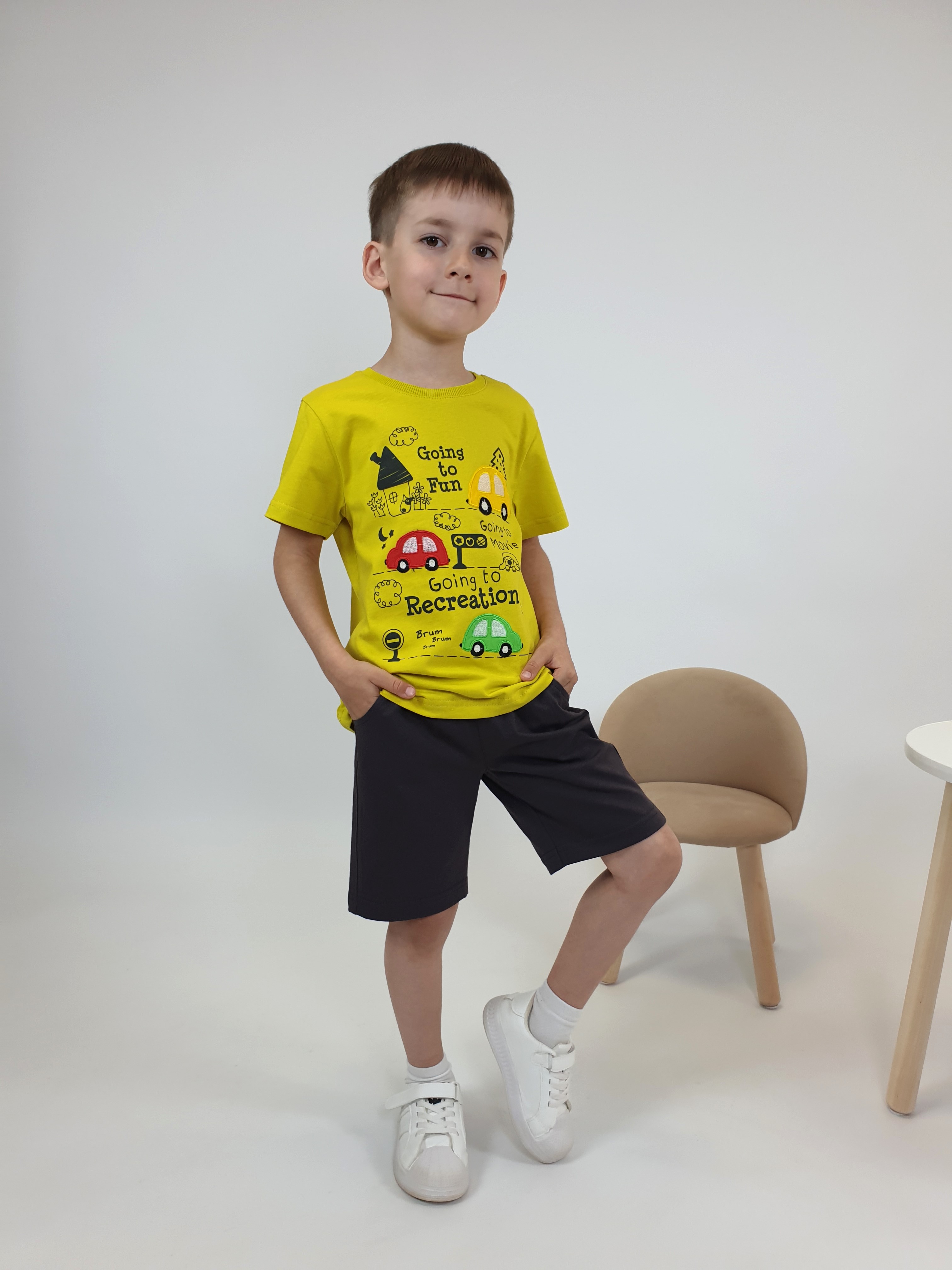 Футболка и шорты Luneva 01-141-3. - фото 6