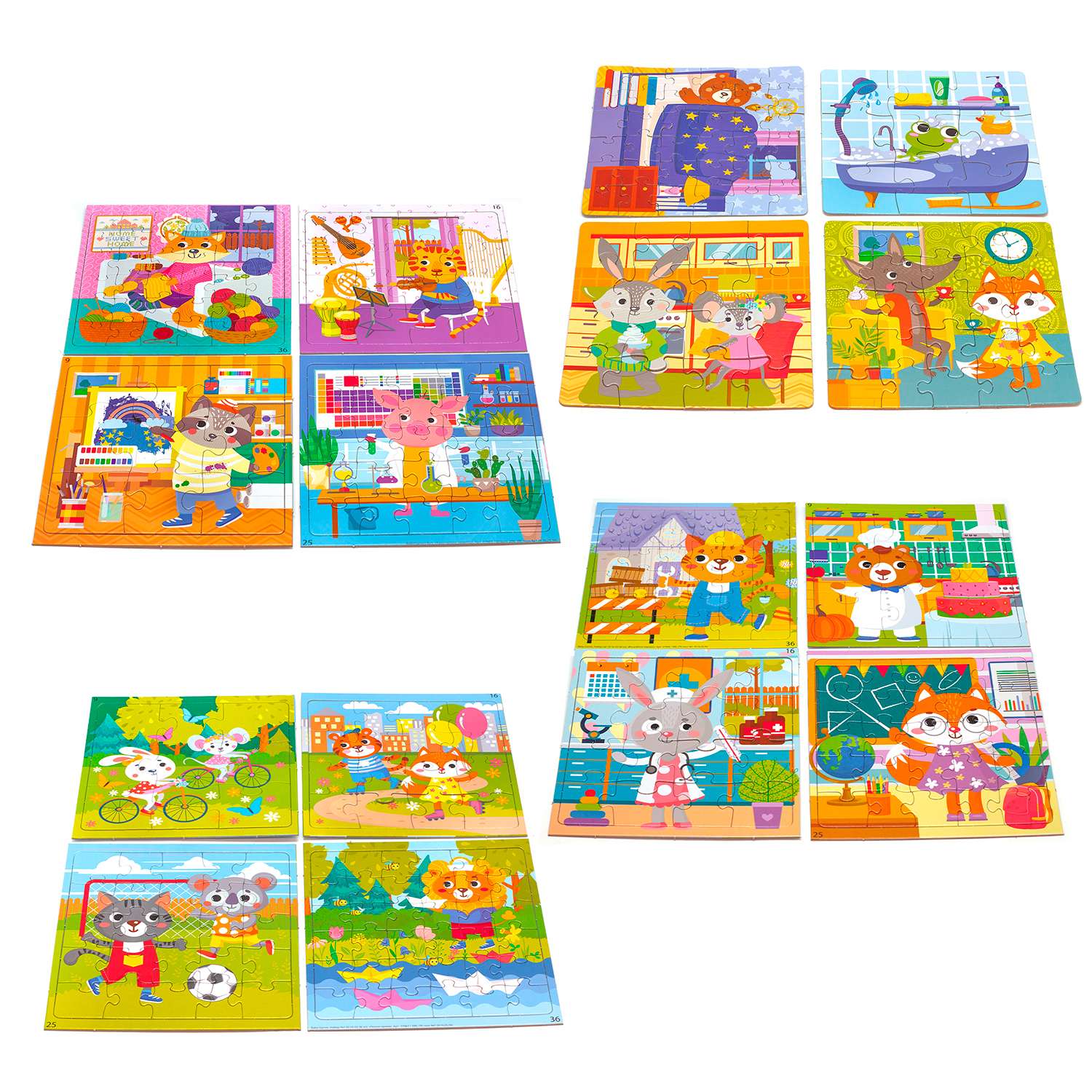 Пазл ORIGAMI Baby Games классический в ассортименте - фото 5