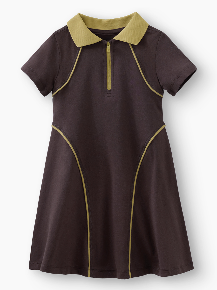 Платье Happy Baby 88718-1_violet - фото 3