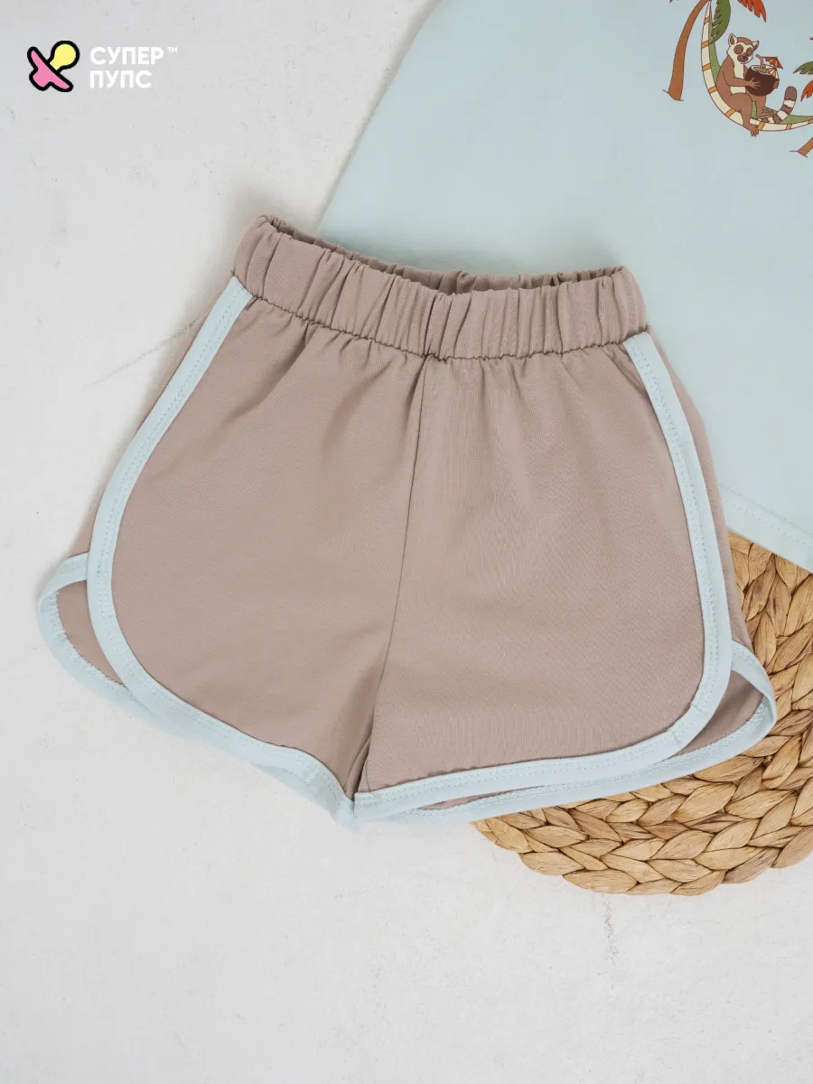 Костюм Супер Пупс кост/реглан/окант/св.голубой/лемур - фото 11