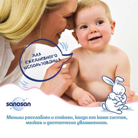 Молочко Sanosan увлажняющее с пантенолом 500 мл