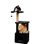Домик для кошки с когтеточкой Pet БМФ Черный