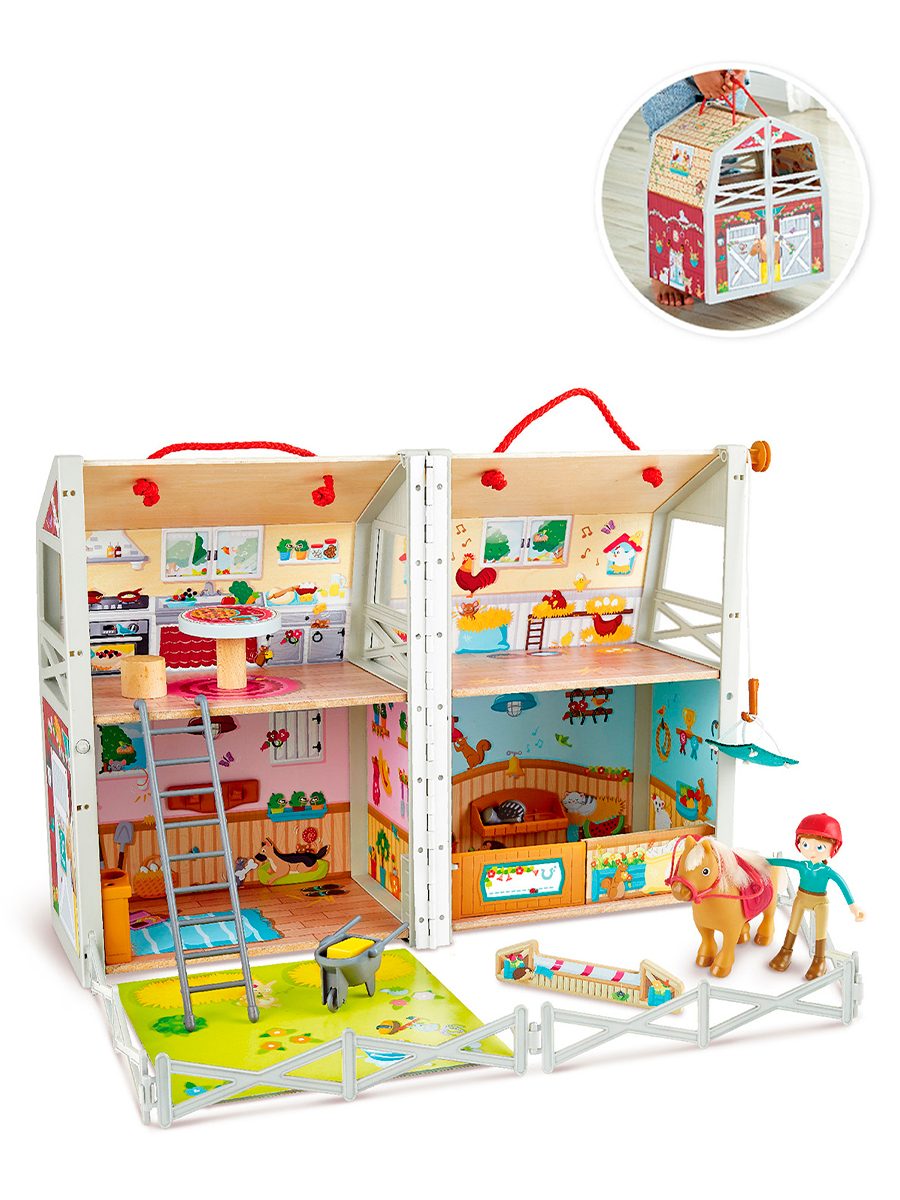 Домик для кукол Hape с мебелью E3409_HP - фото 4